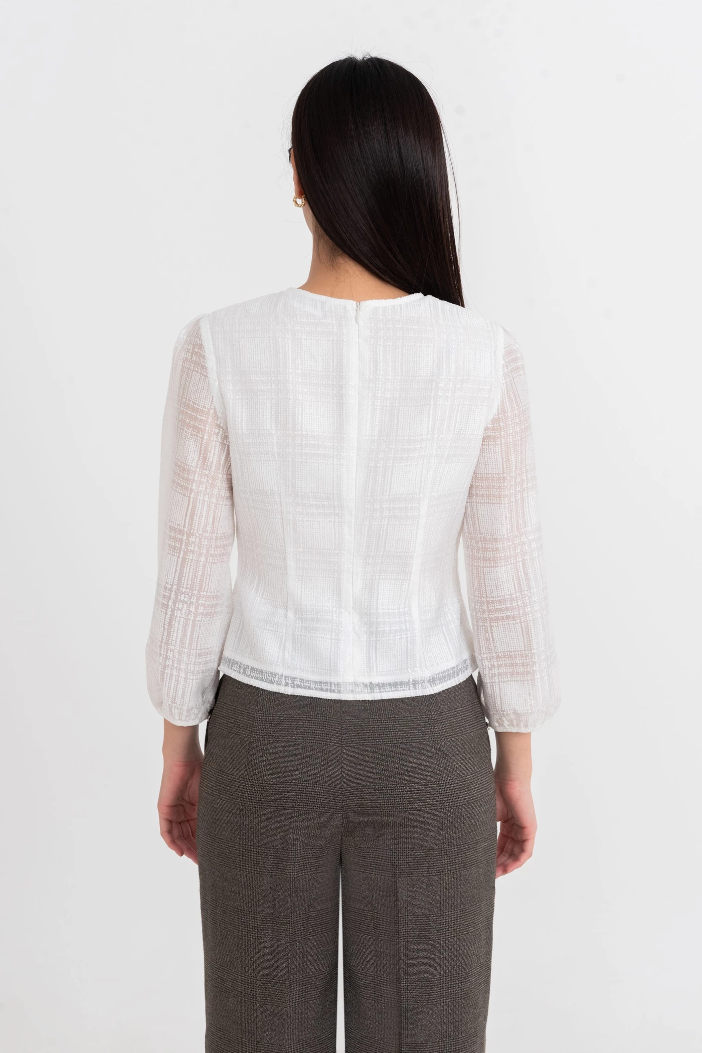 Áo kiểu Grace Pleat