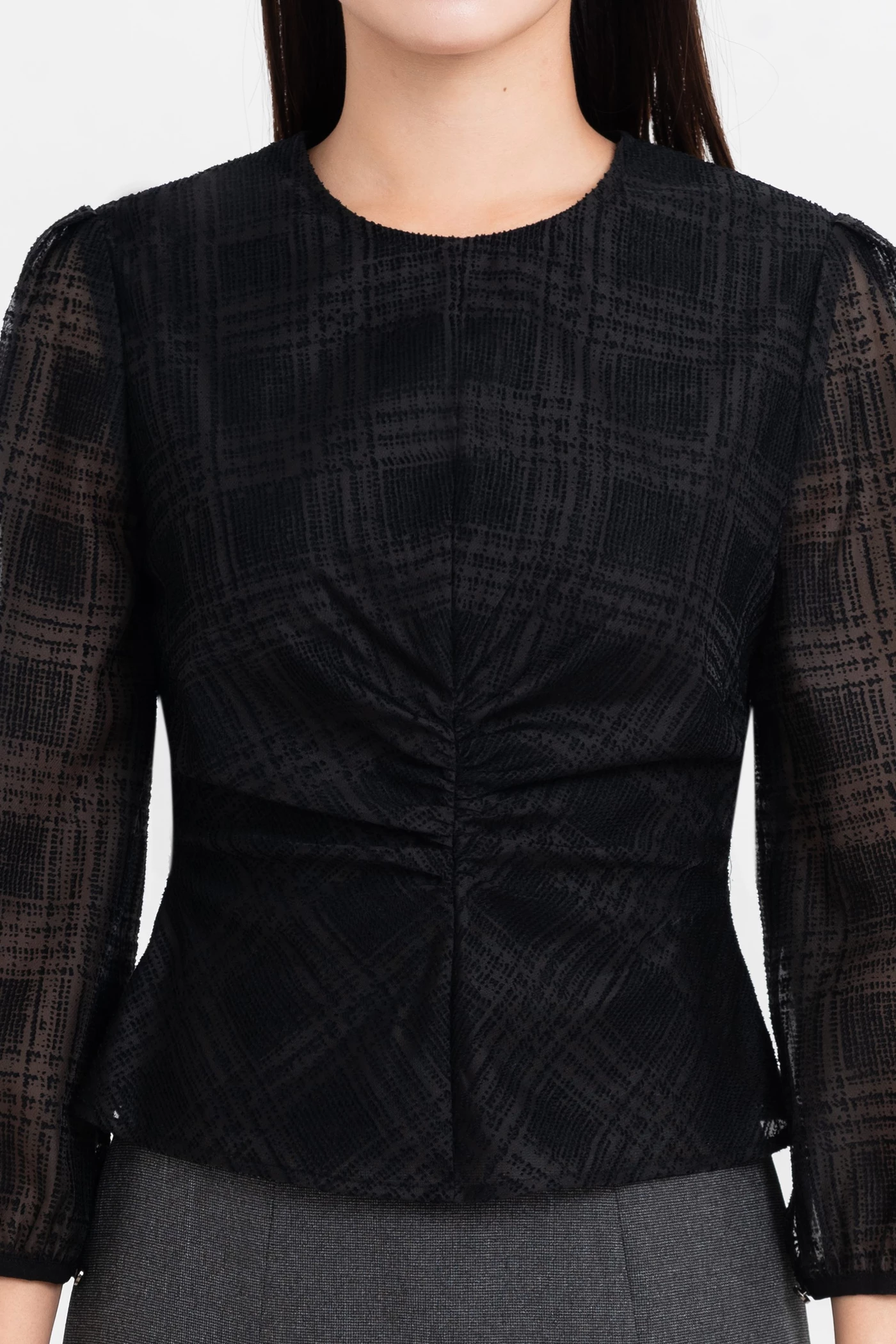 Áo kiểu Grace Pleat