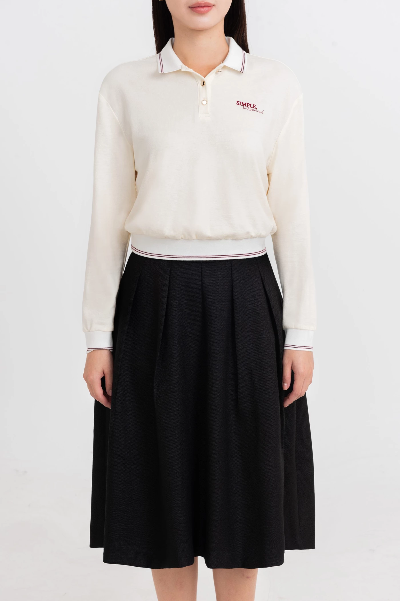 Áo thun Polo tay dài