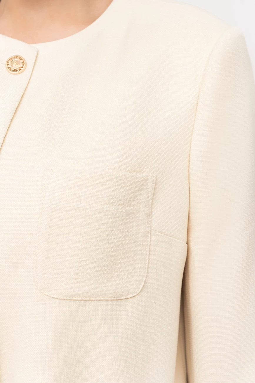 Áo khoác Twill dáng lửng