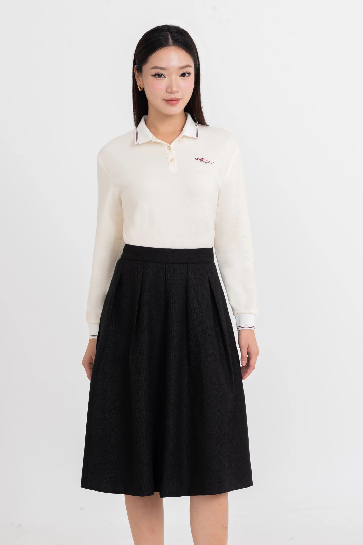 Áo thun Polo tay dài