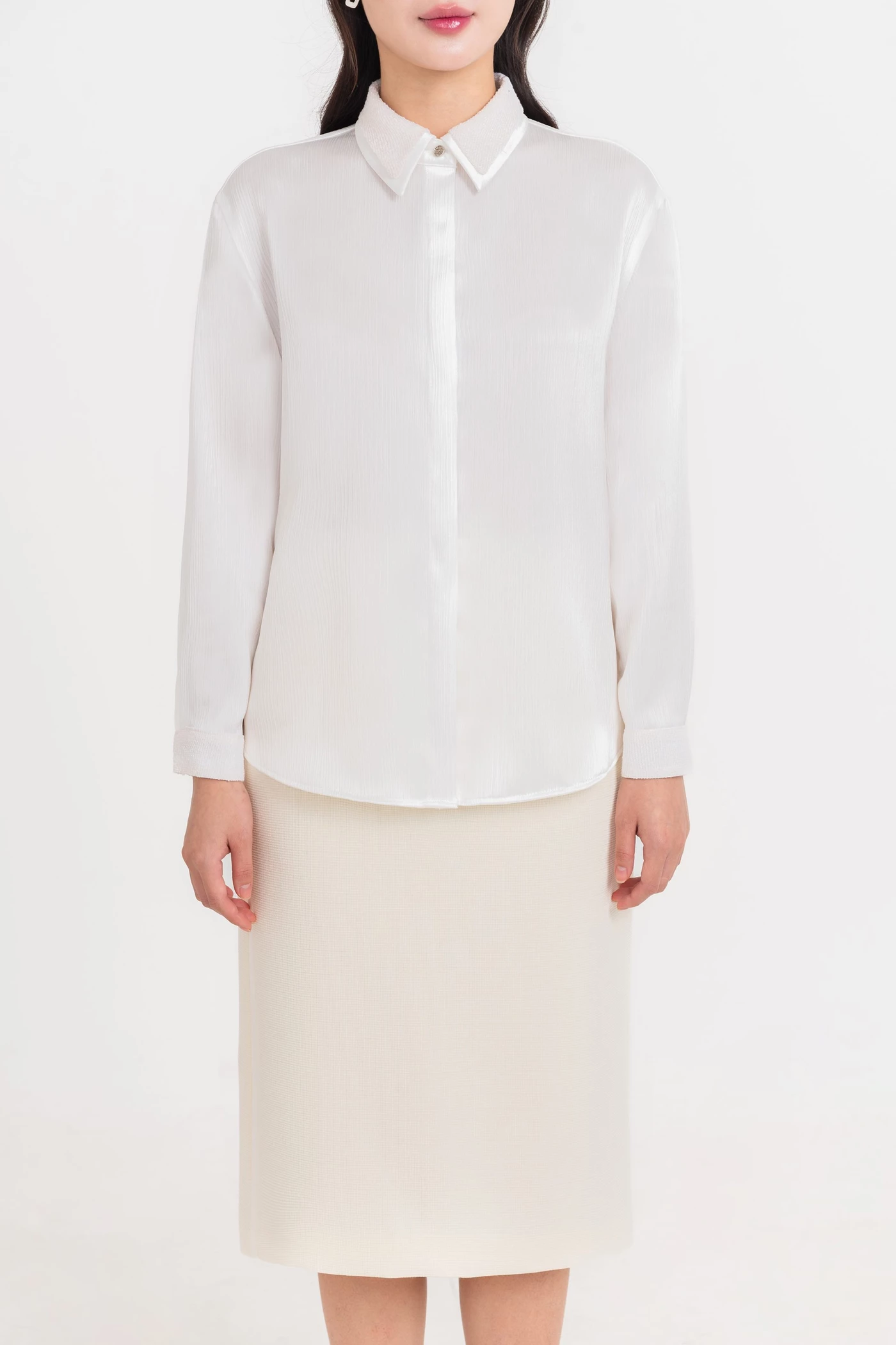 Áo sơ mi lụa Elegant