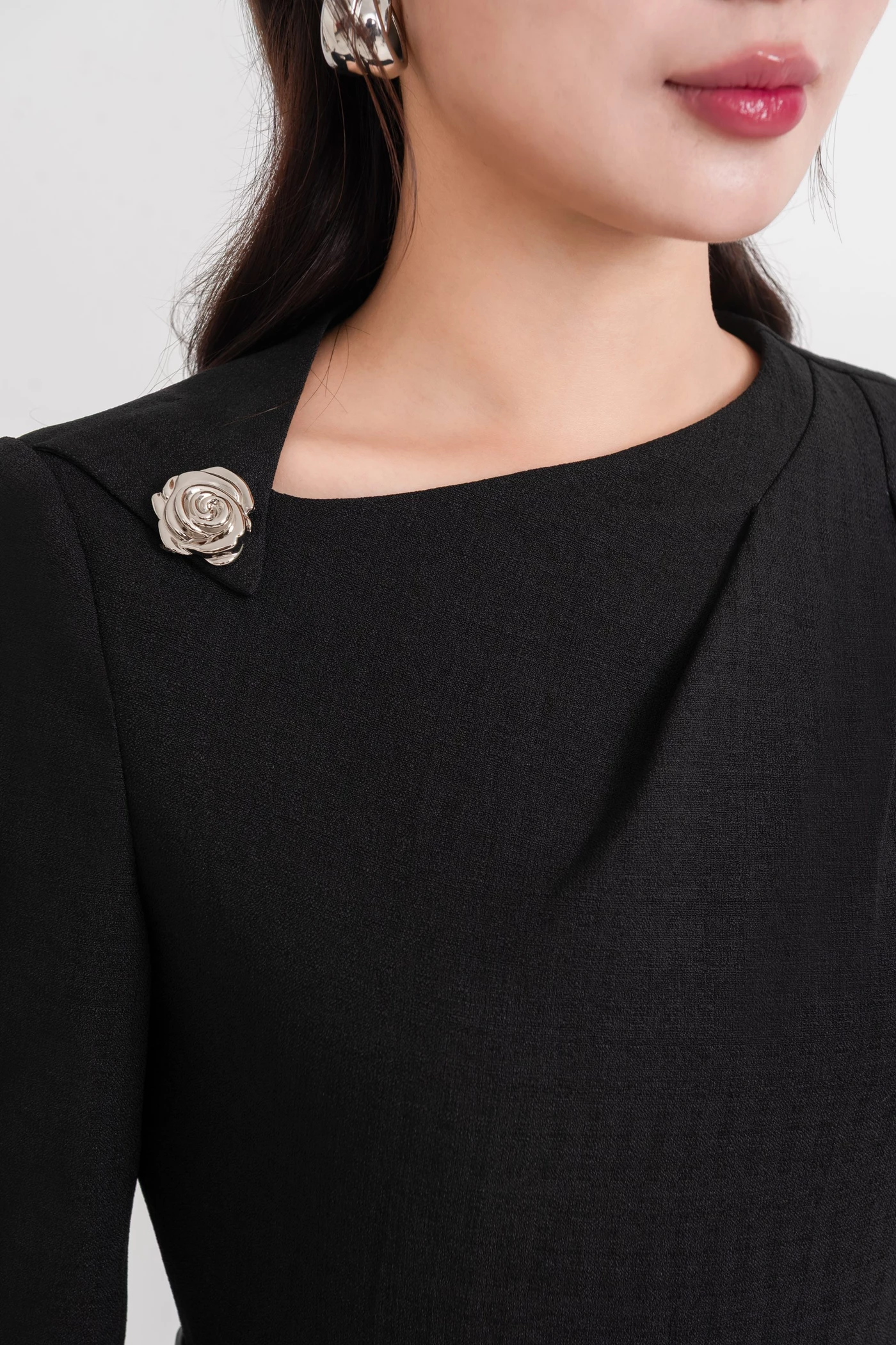 Đầm xòe Tuytsi in hoa