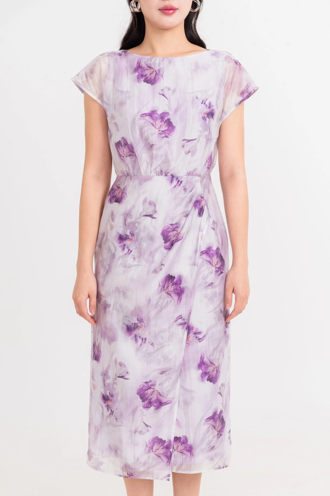 Đầm ôm Tencel Lavender