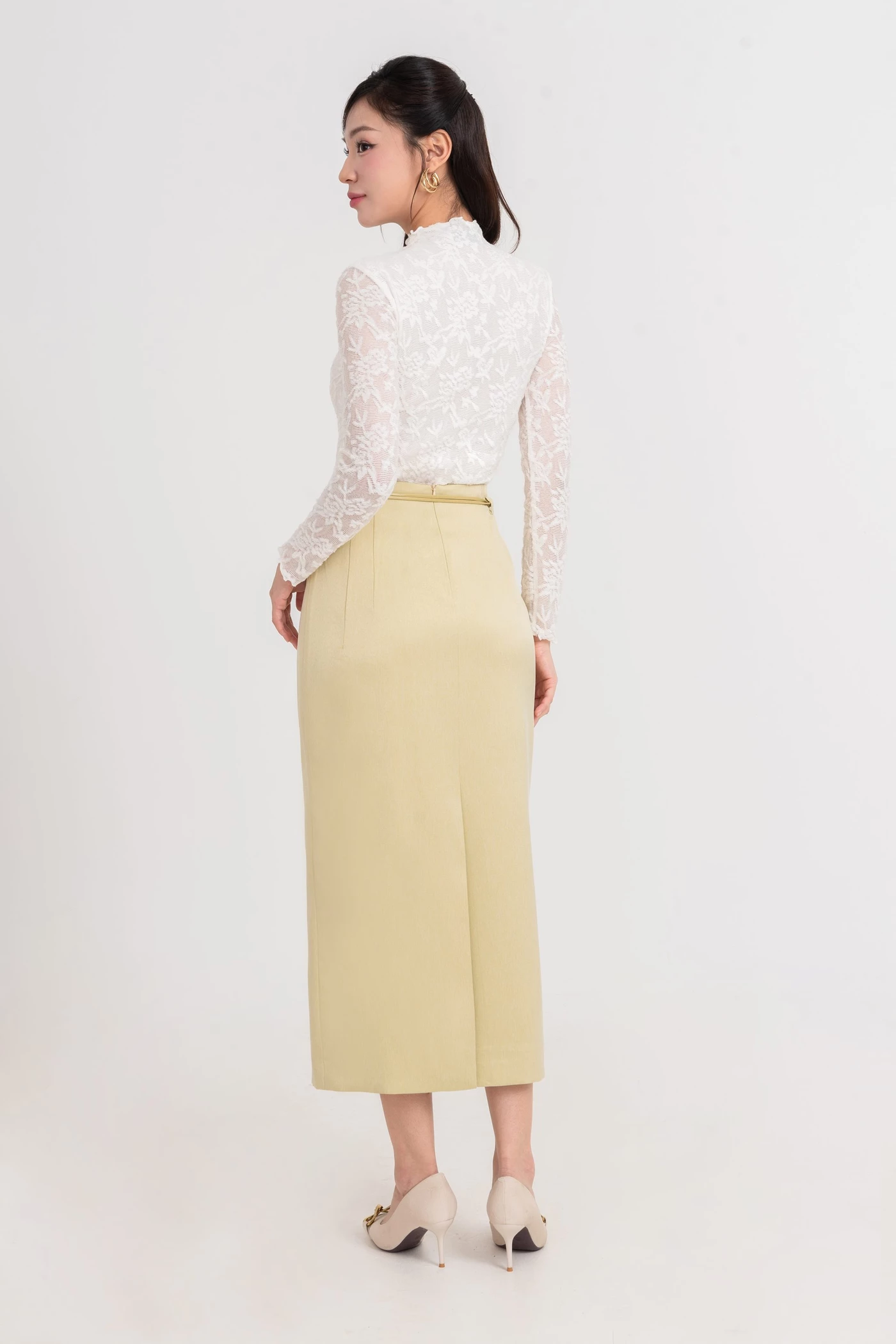 Chân váy bút chì Sunlit