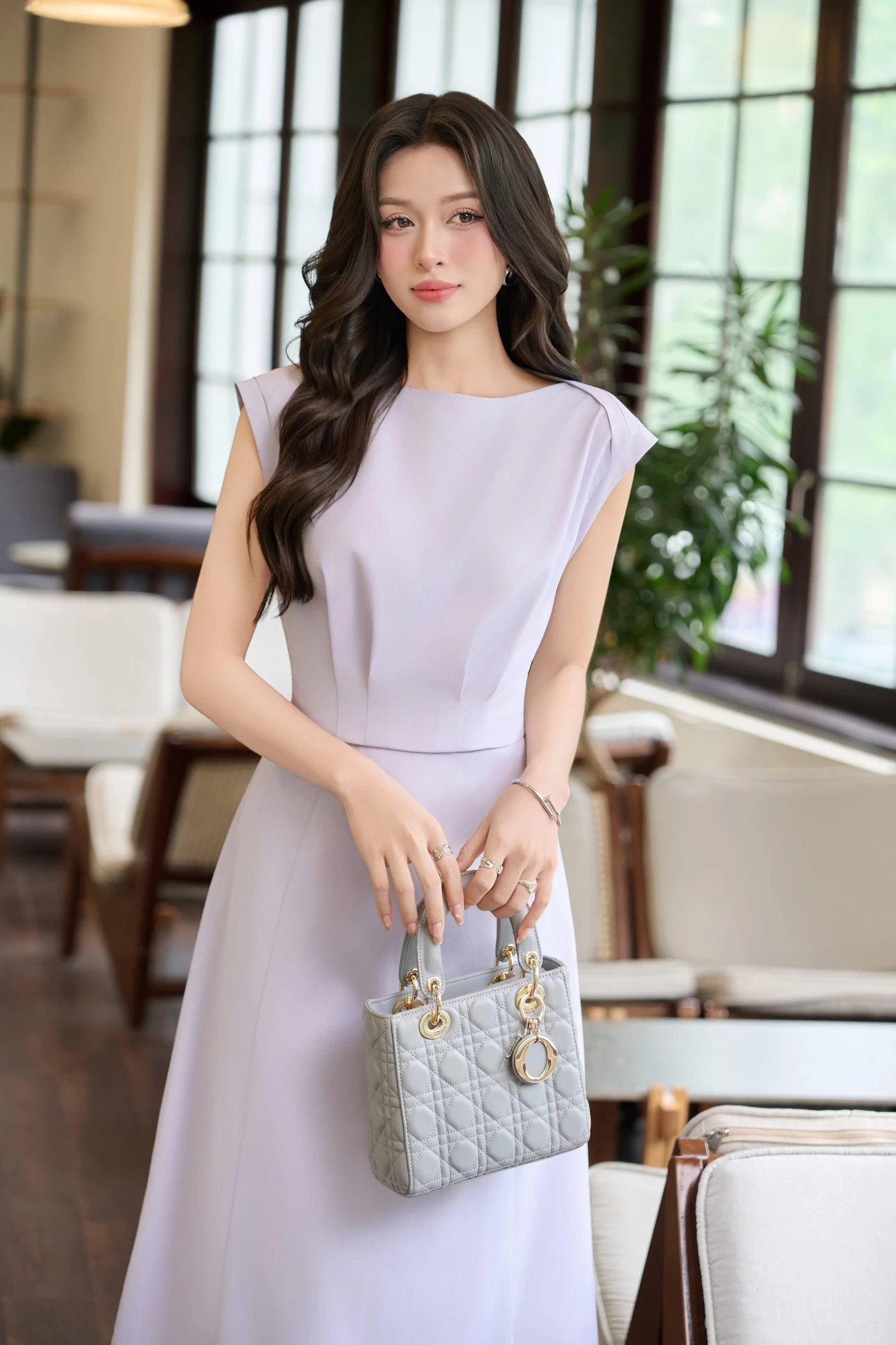 Chân váy Muted Lavender