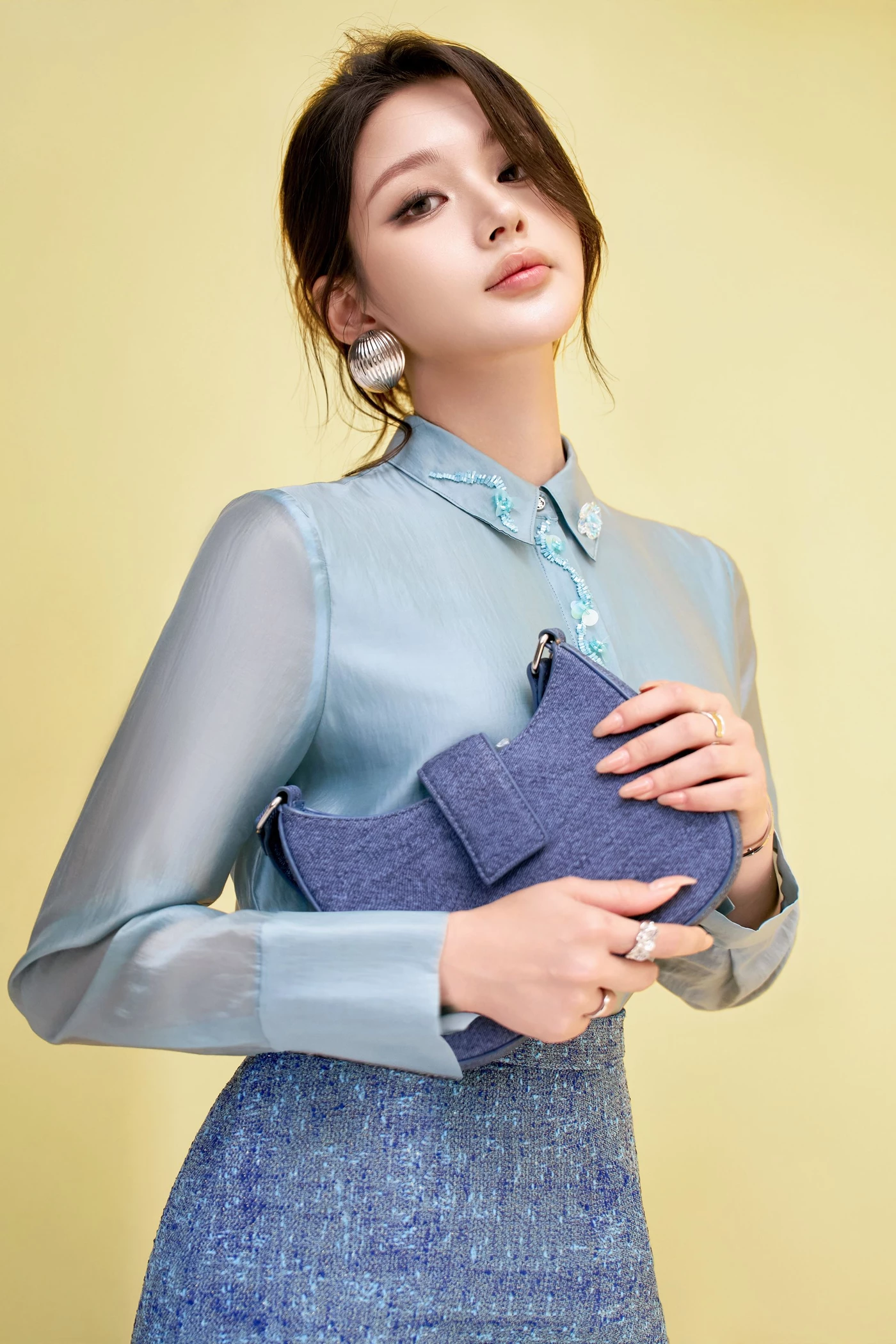 Áo sơ mi Tencel Blue