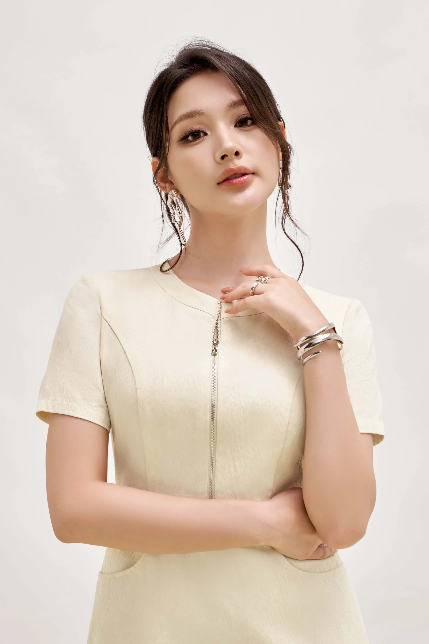 Đầm A Tencel Floral