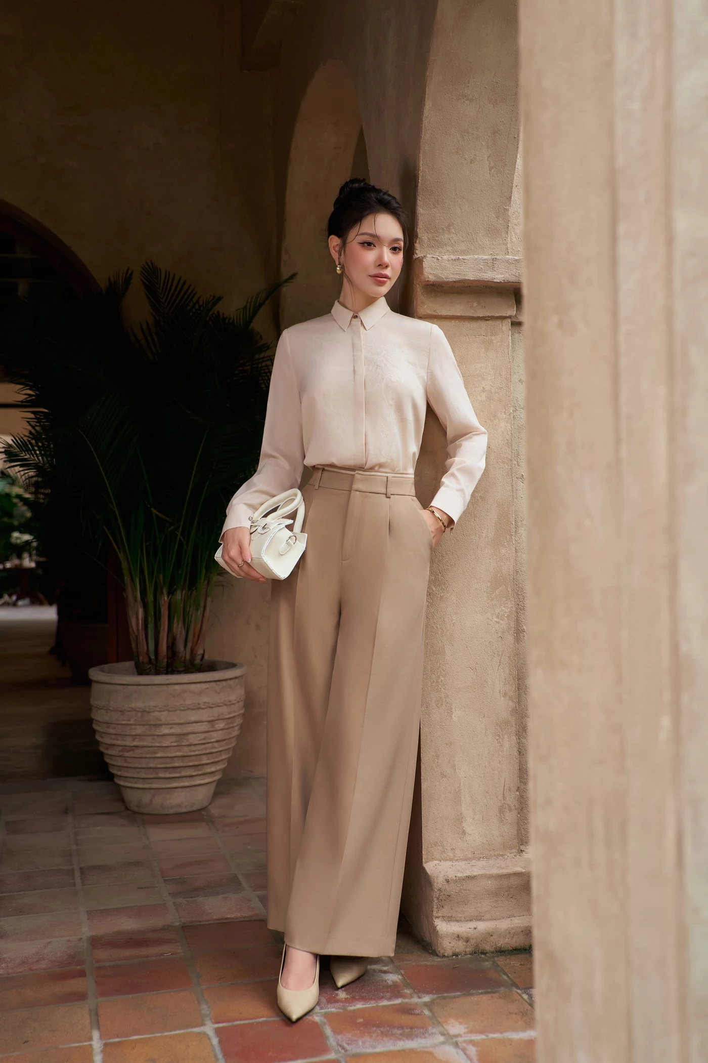 Quần suông Tuytsi Amelia