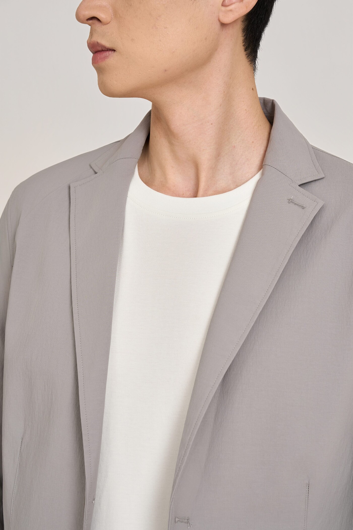 Prime Blazer Seersucker túi vuông