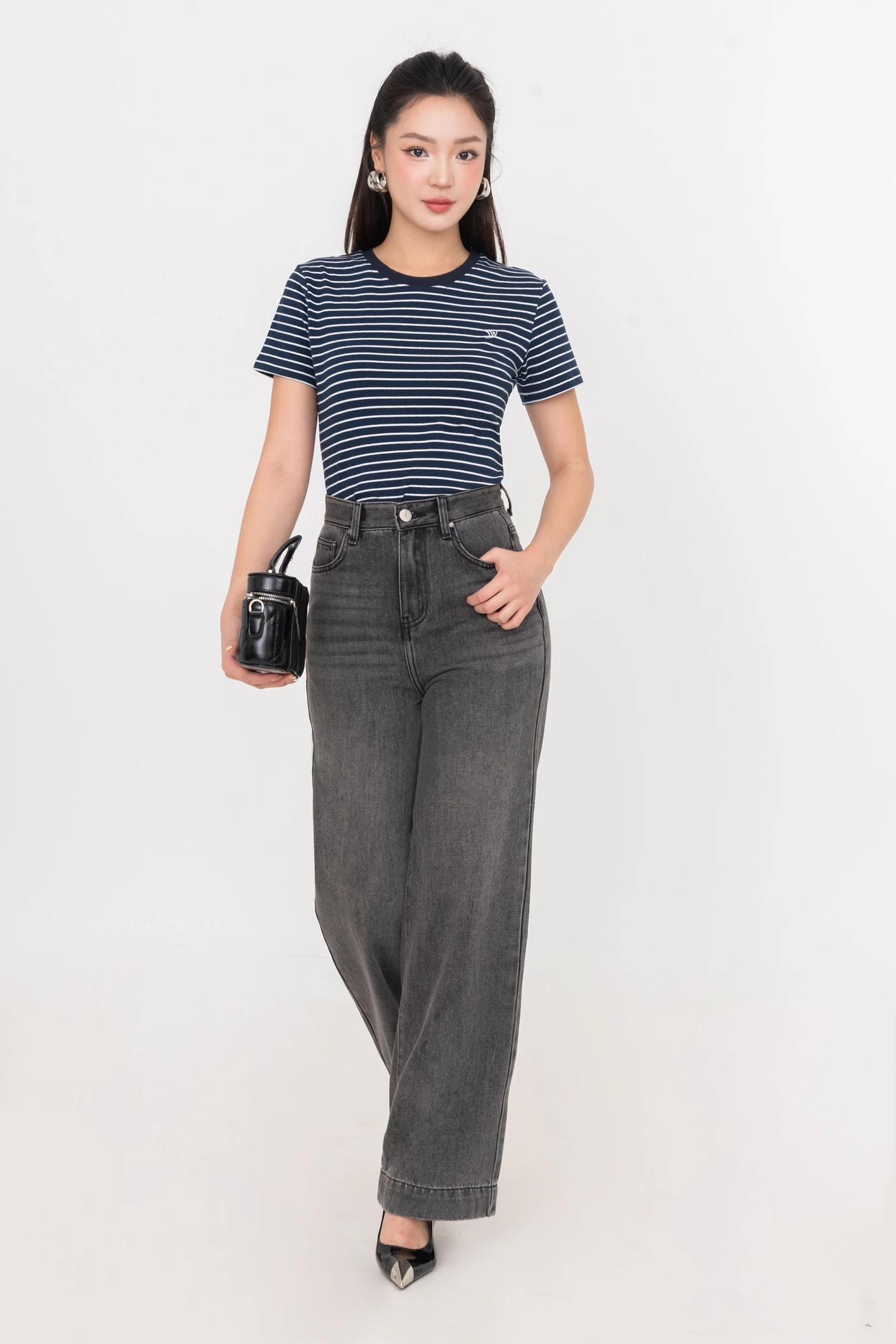 Red Striped T Shirt - Áo thun kẻ cotton