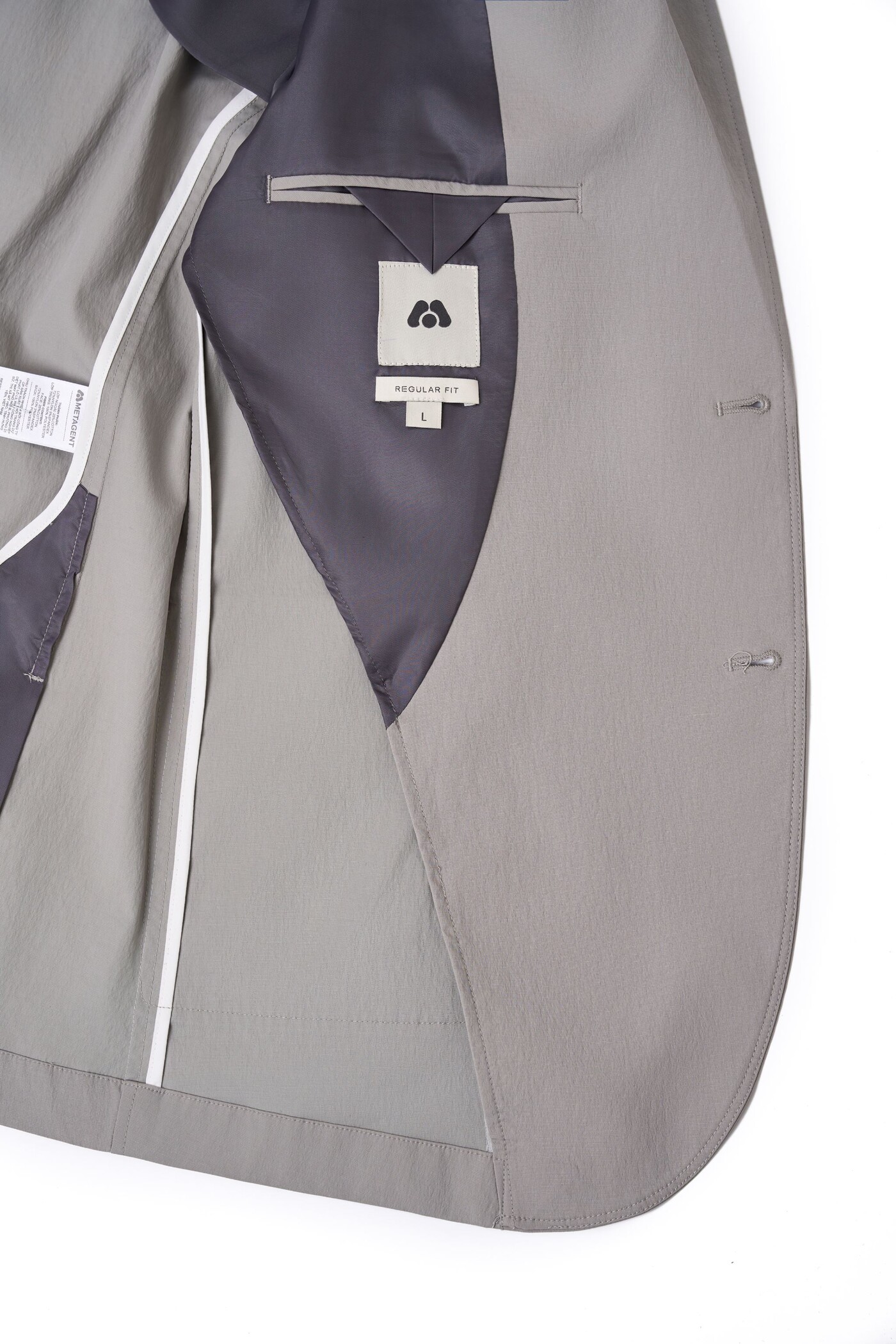 Prime Blazer Seersucker túi vuông