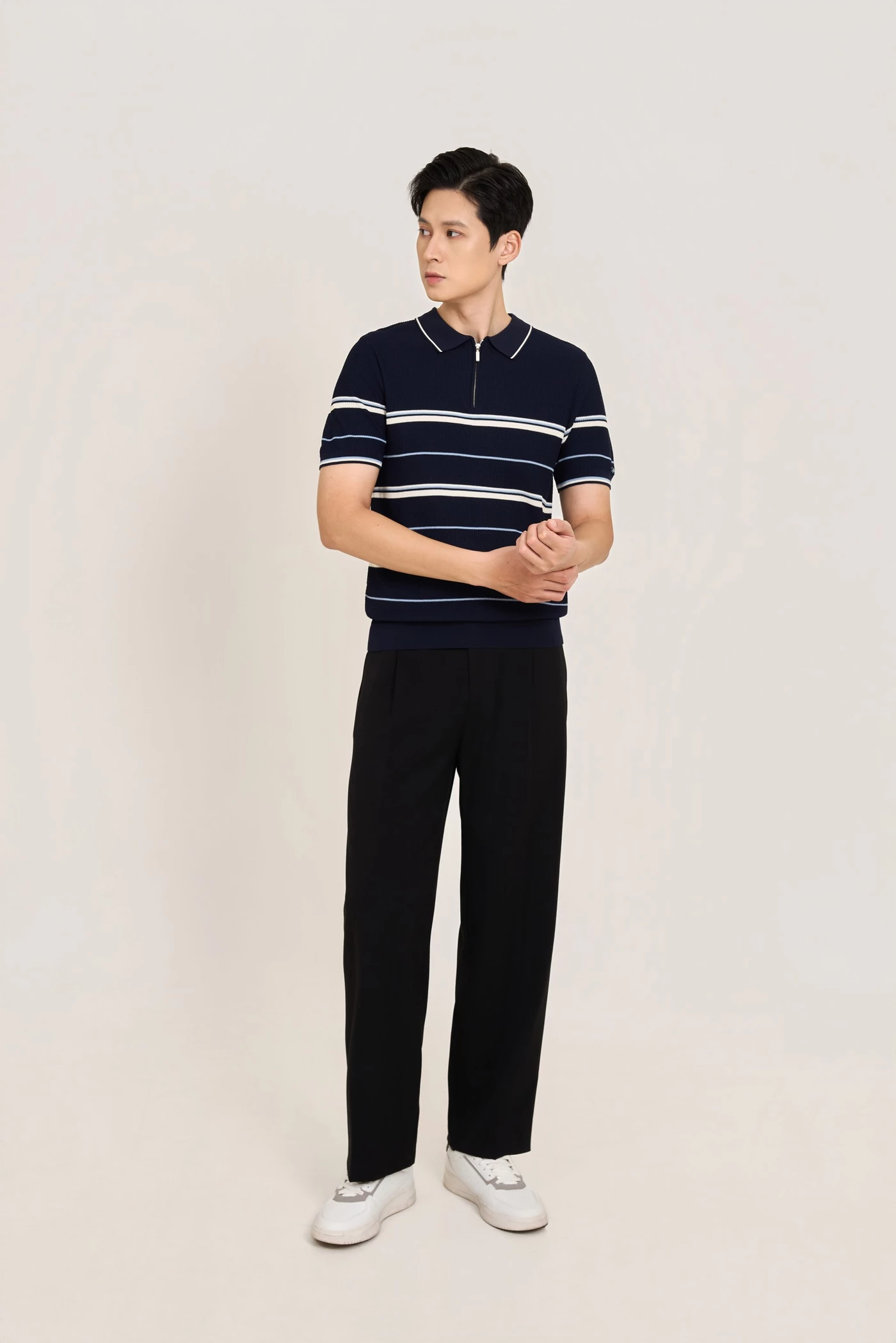 Áo Polo len Regular fit