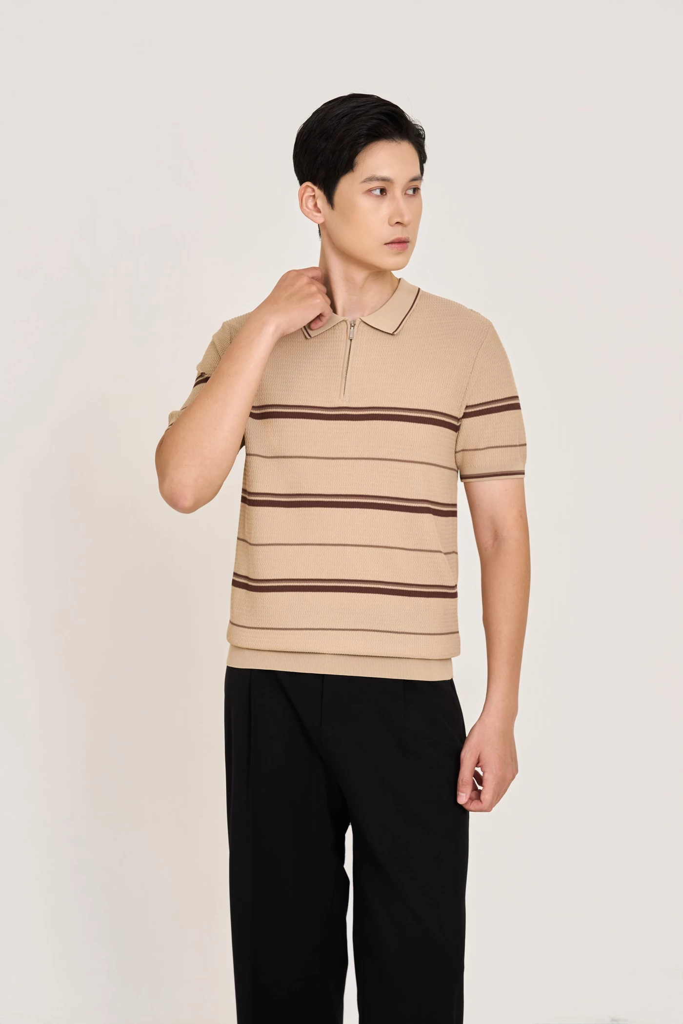 Áo Polo len Regular fit