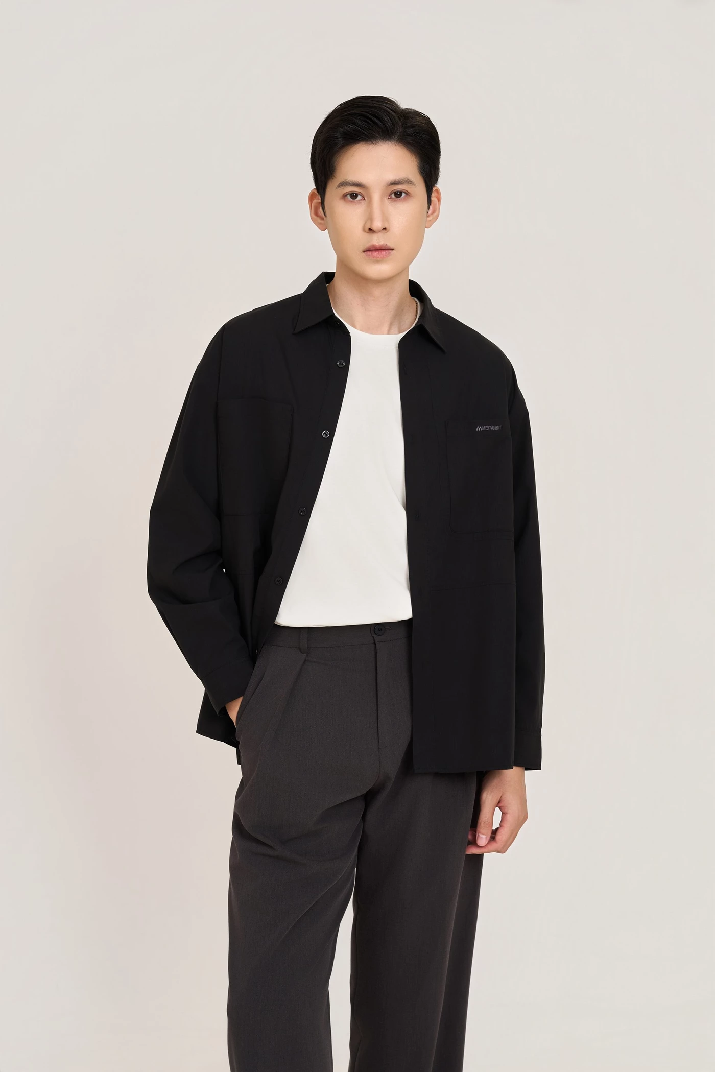 Áo sơ mi Relaxed Urban phối túi