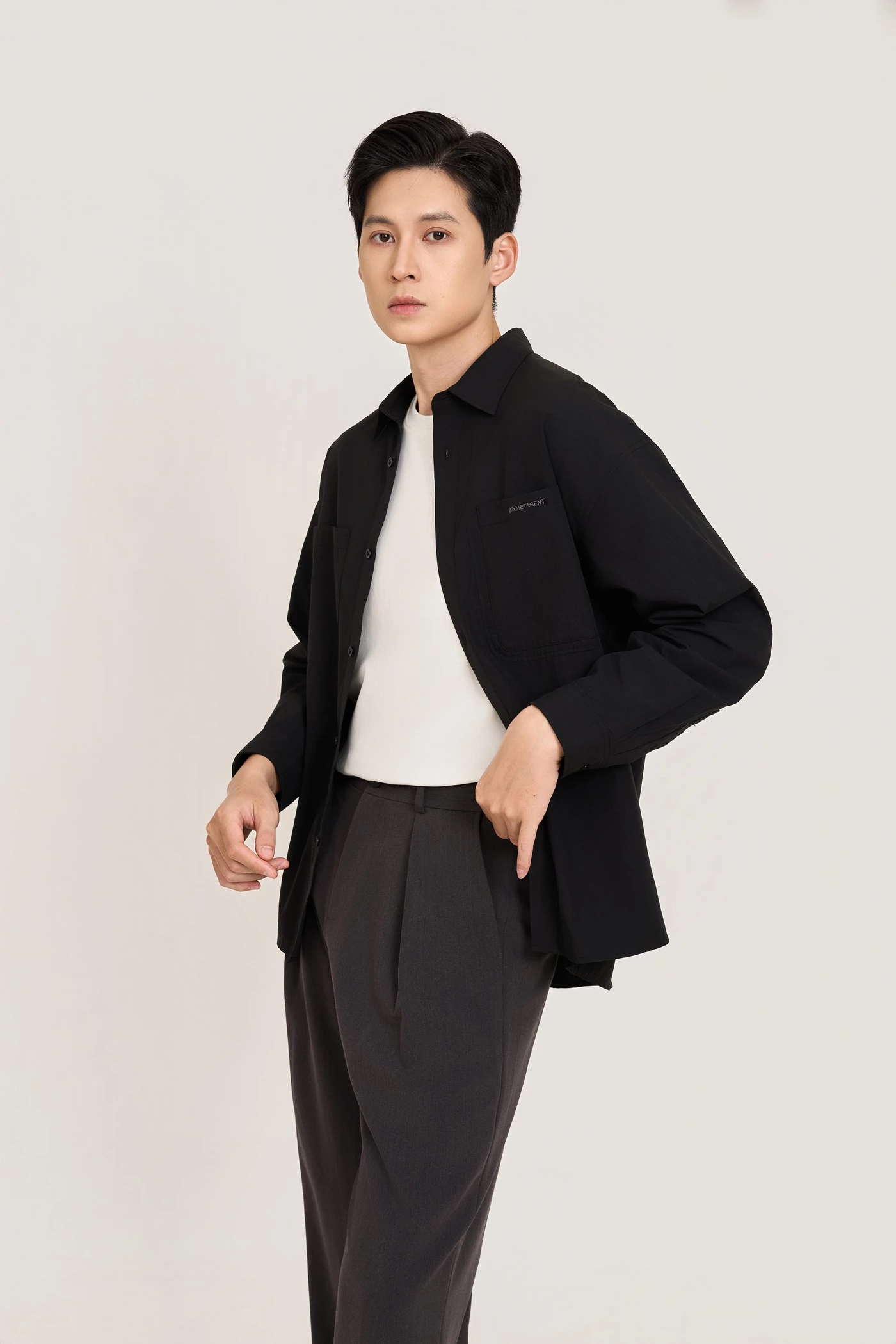 Áo sơ mi Relaxed Urban phối túi