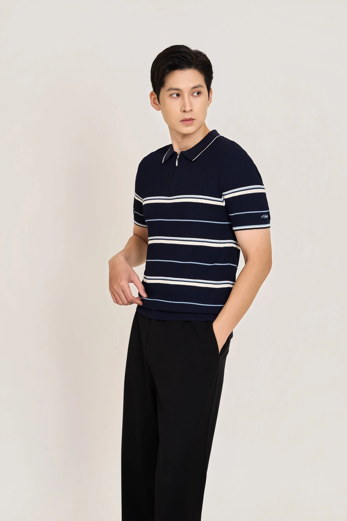 Áo Polo len Regular fit
