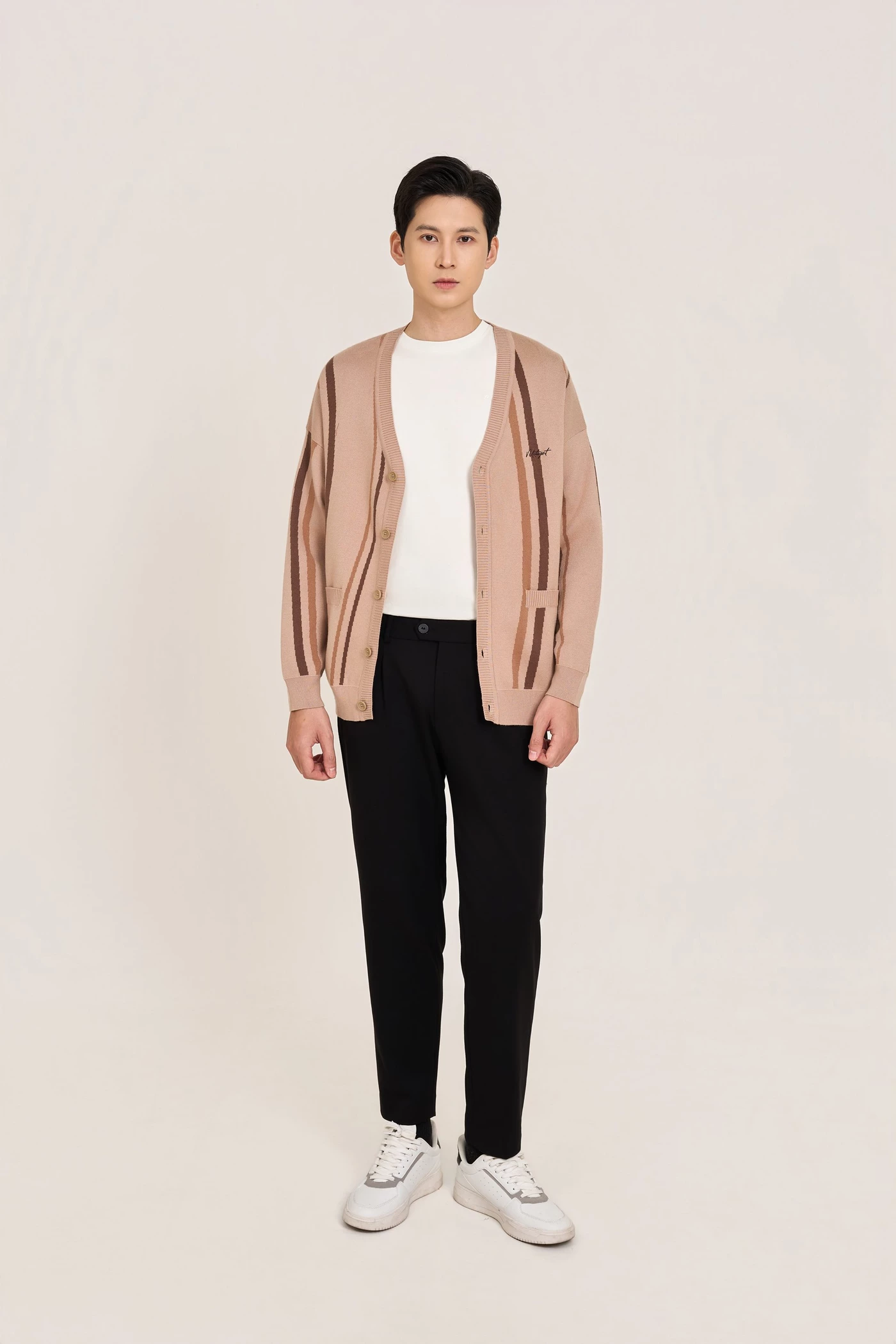 Quần Âu Simple Luxe cropped Slim fit