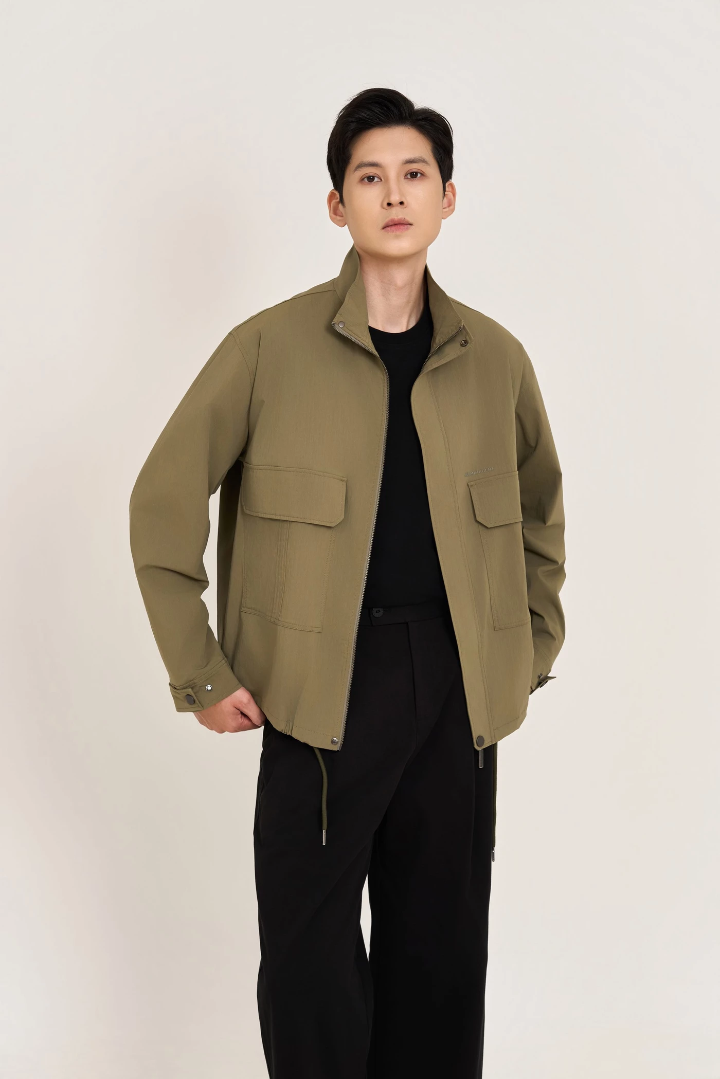 Áo khoác gió nhăn Wind Wavy