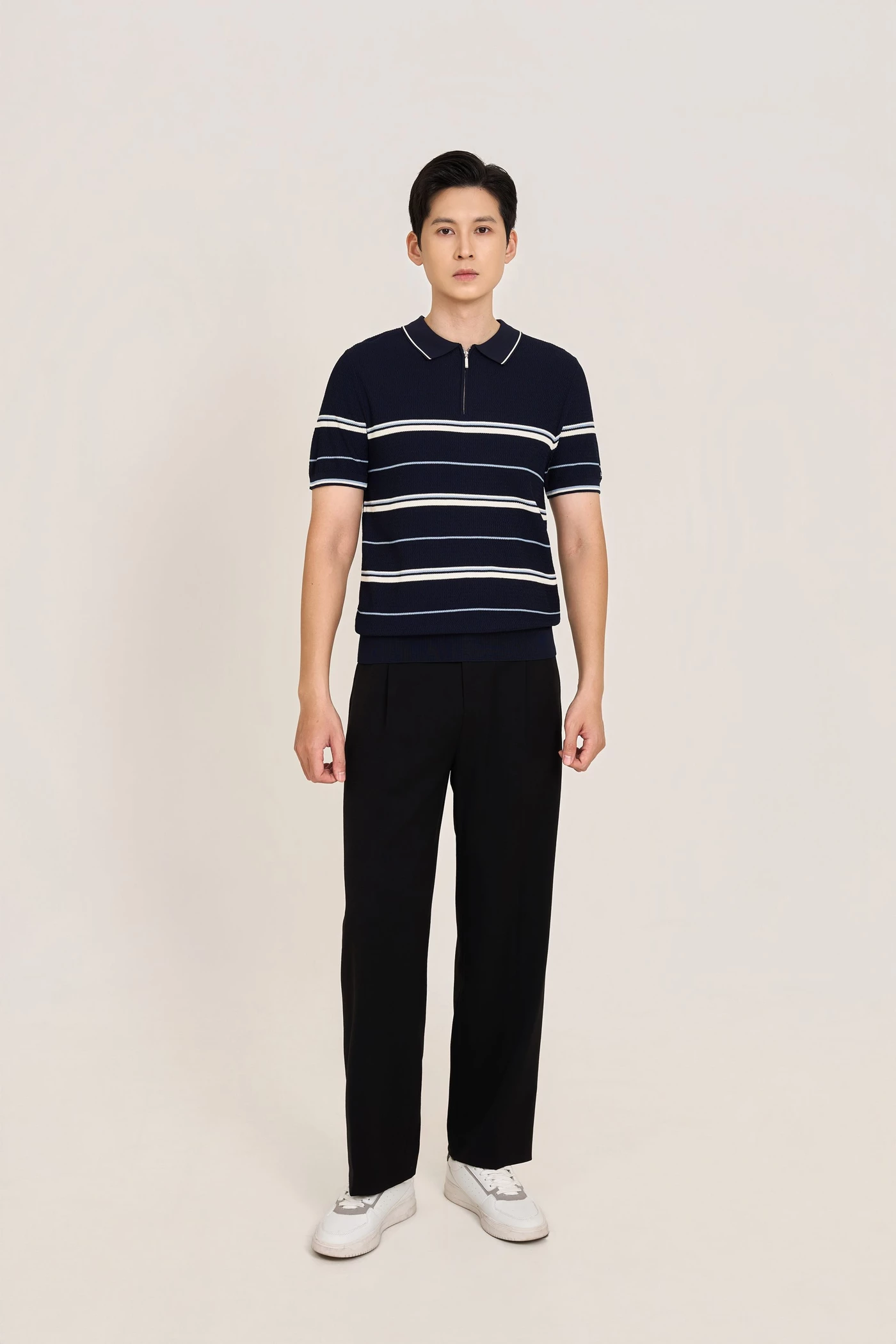 Áo Polo len Regular fit