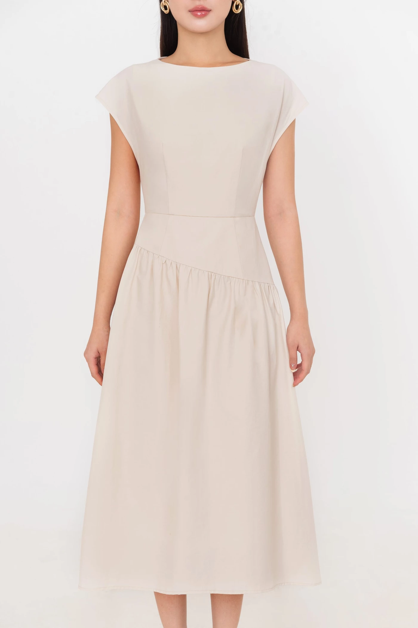 Đầm xòe thắt eo ELYSIA