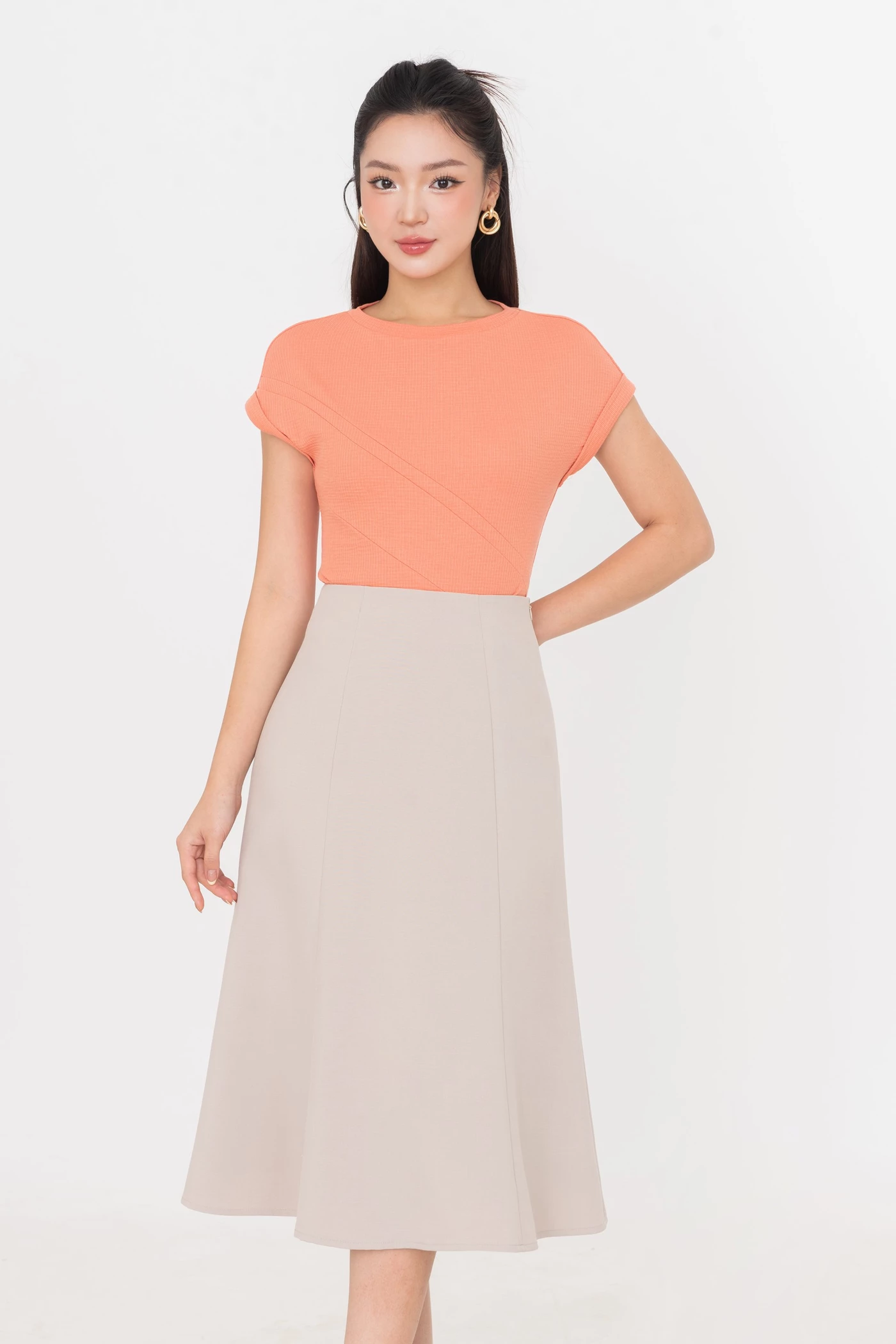 Chân váy Midi Petals