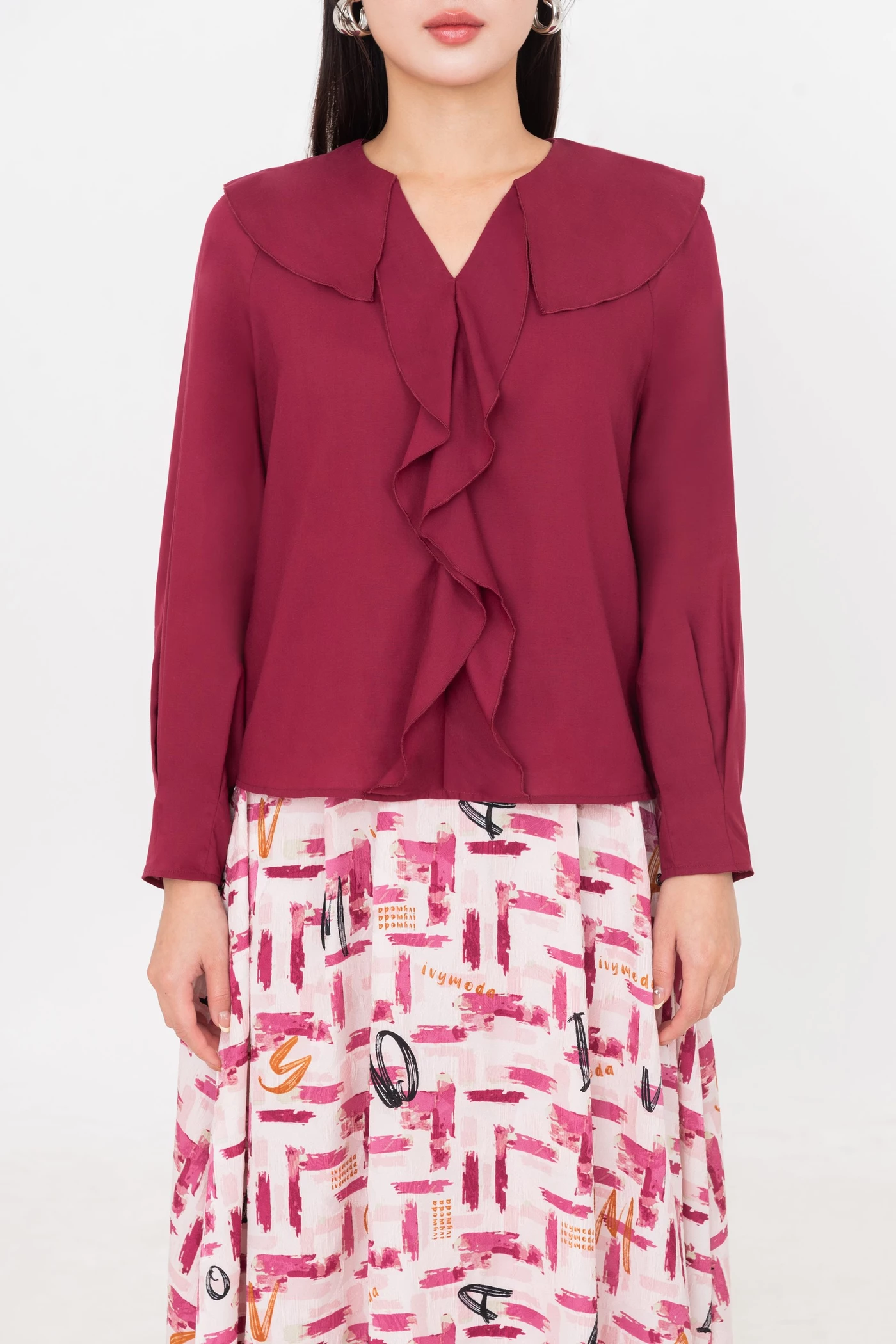 Áo sơ mi Ruby Drape