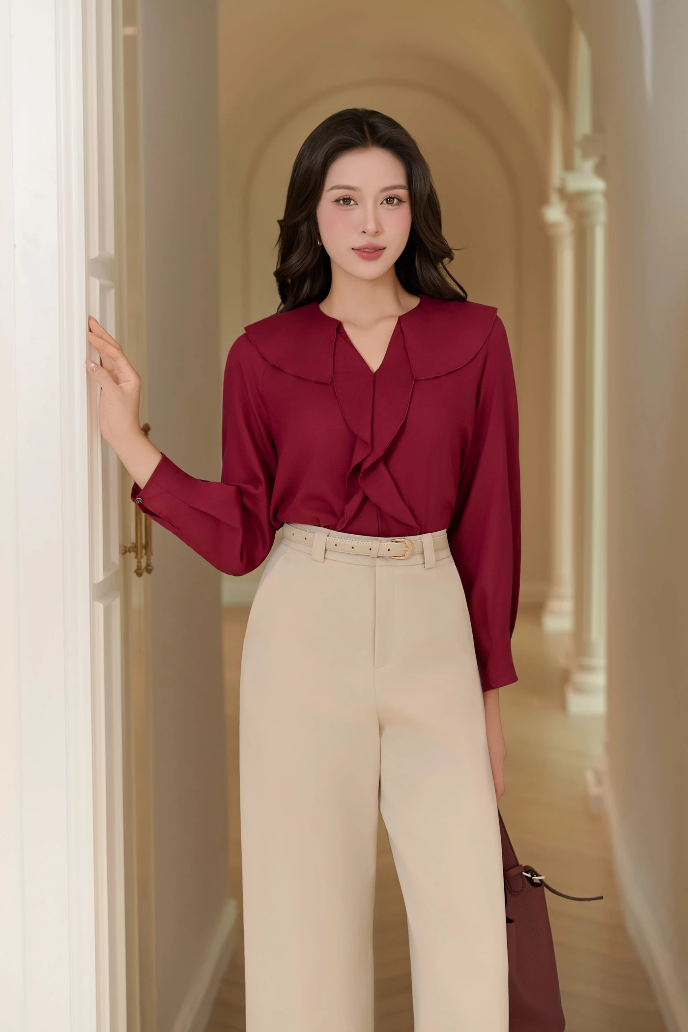 Áo sơ mi Ruby Drape