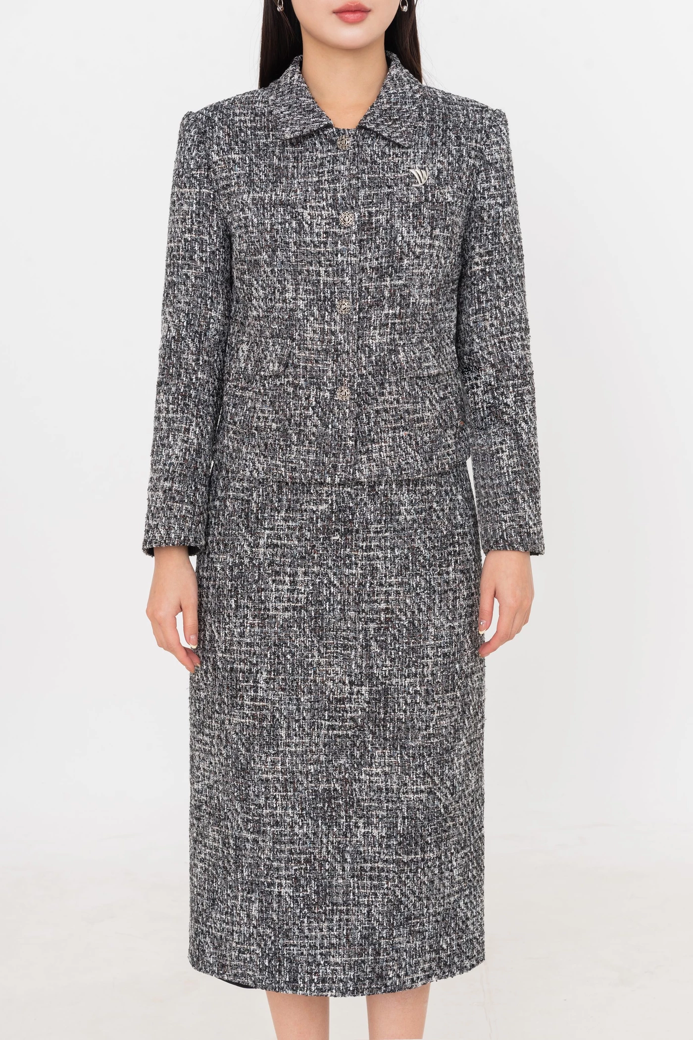 Áo khoác Tweed Elegent Crop