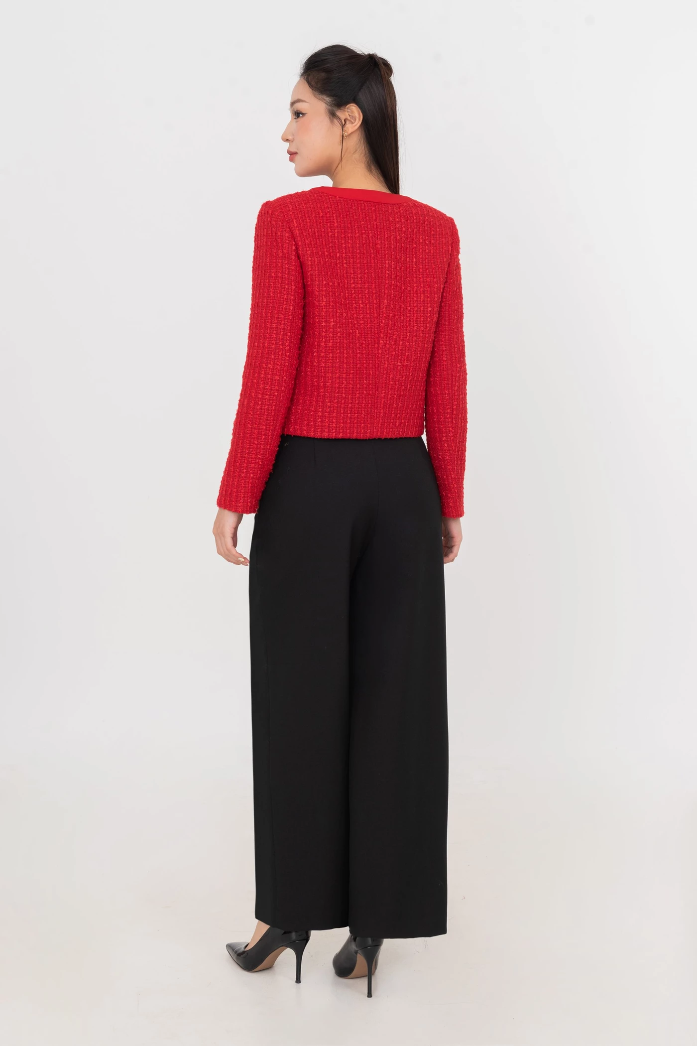 Áo Tweed Scarlet Aura