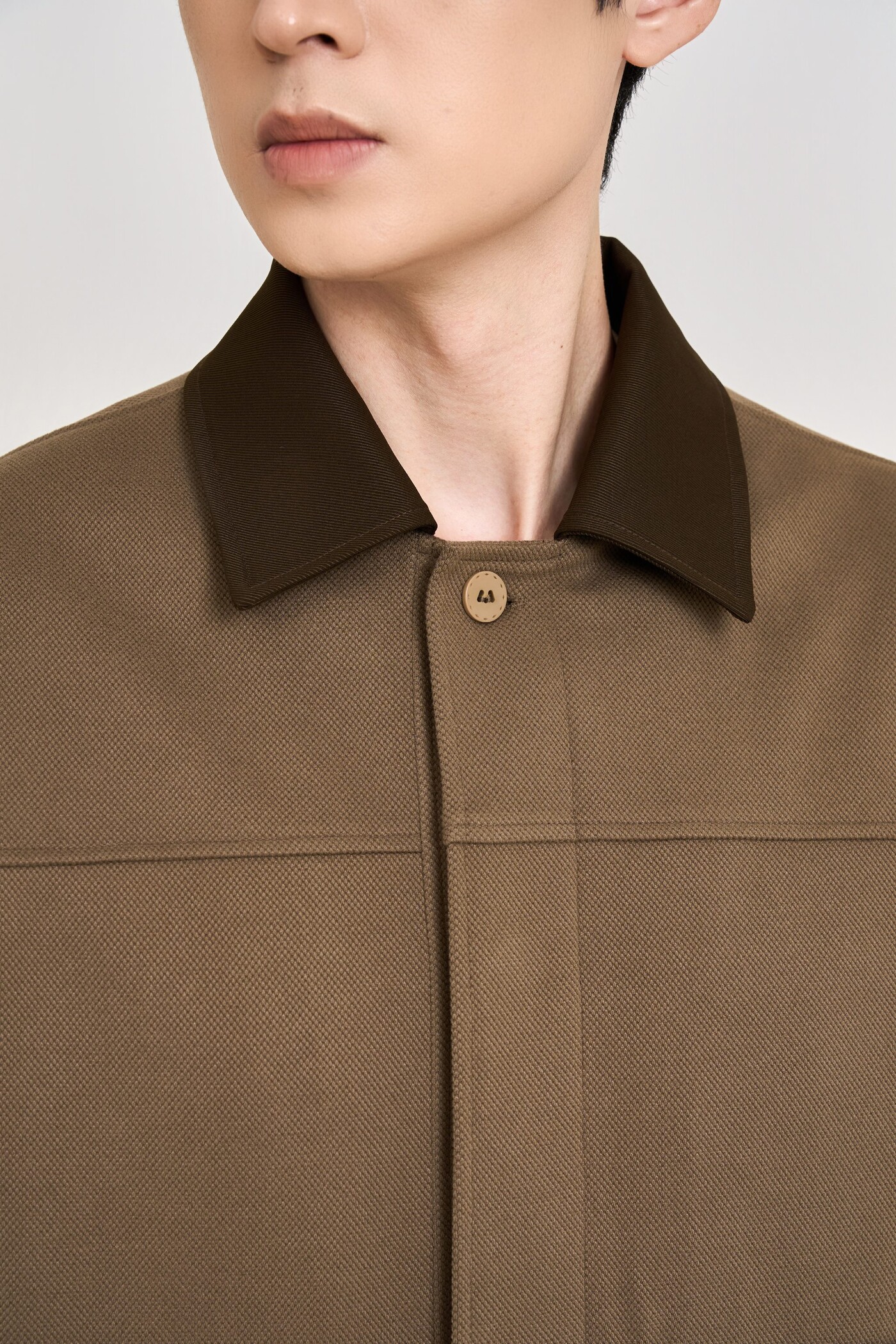 Áo khoác brown Minimal