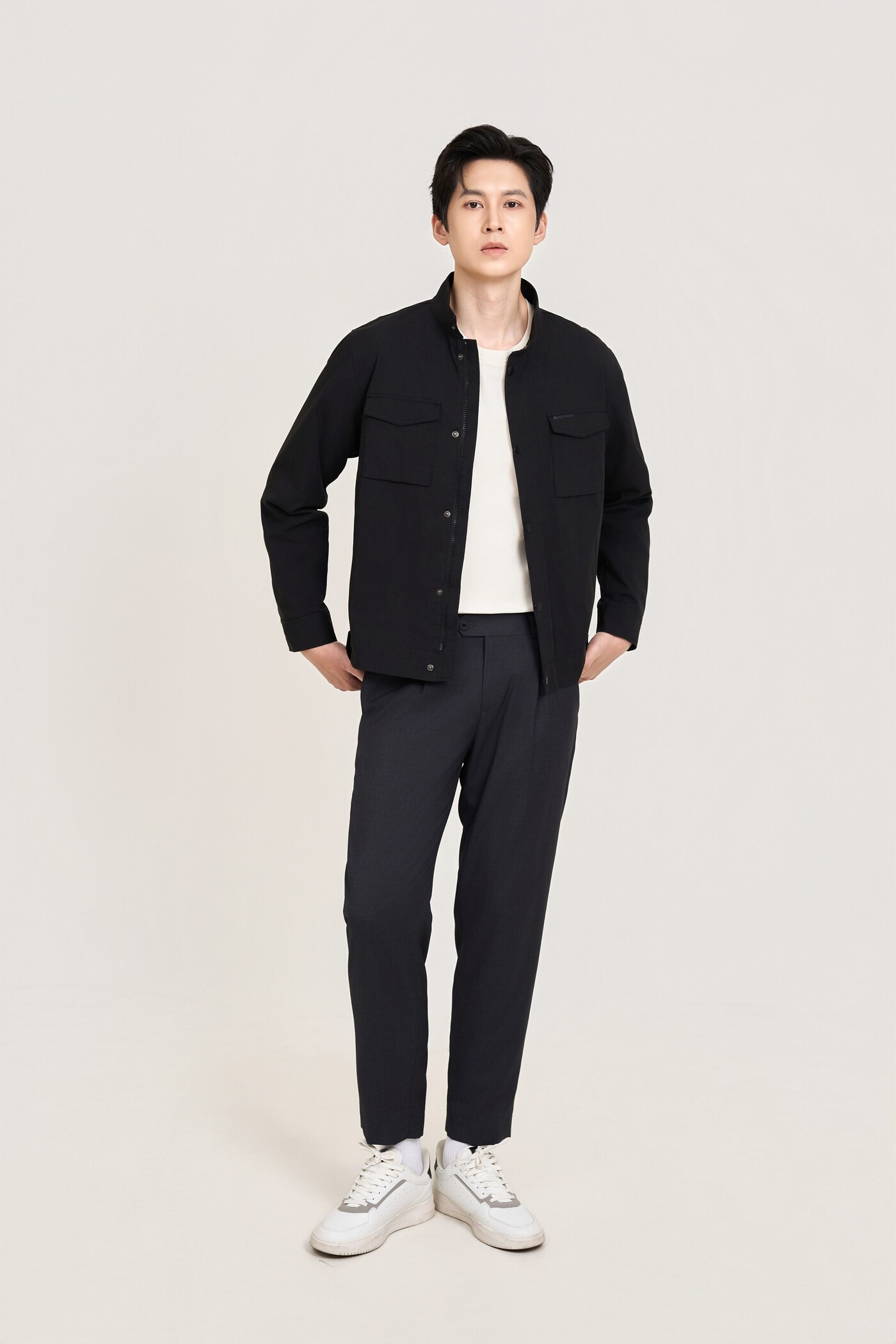 Quần Tây Ghi Slim