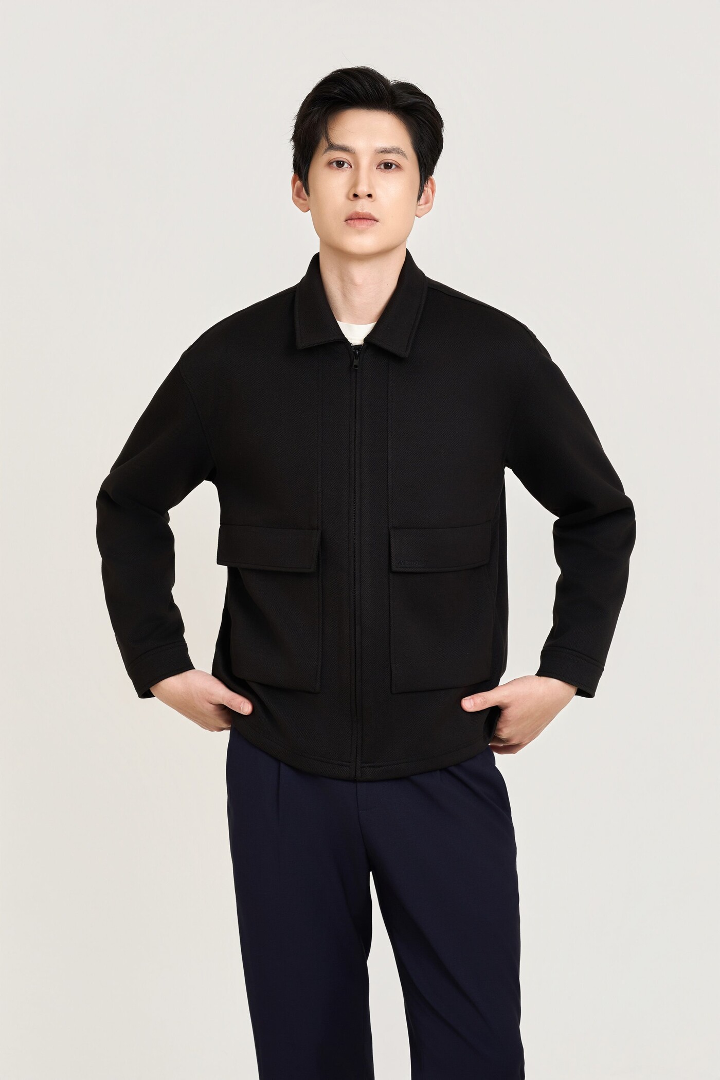 Áo khoác dạ black Bro