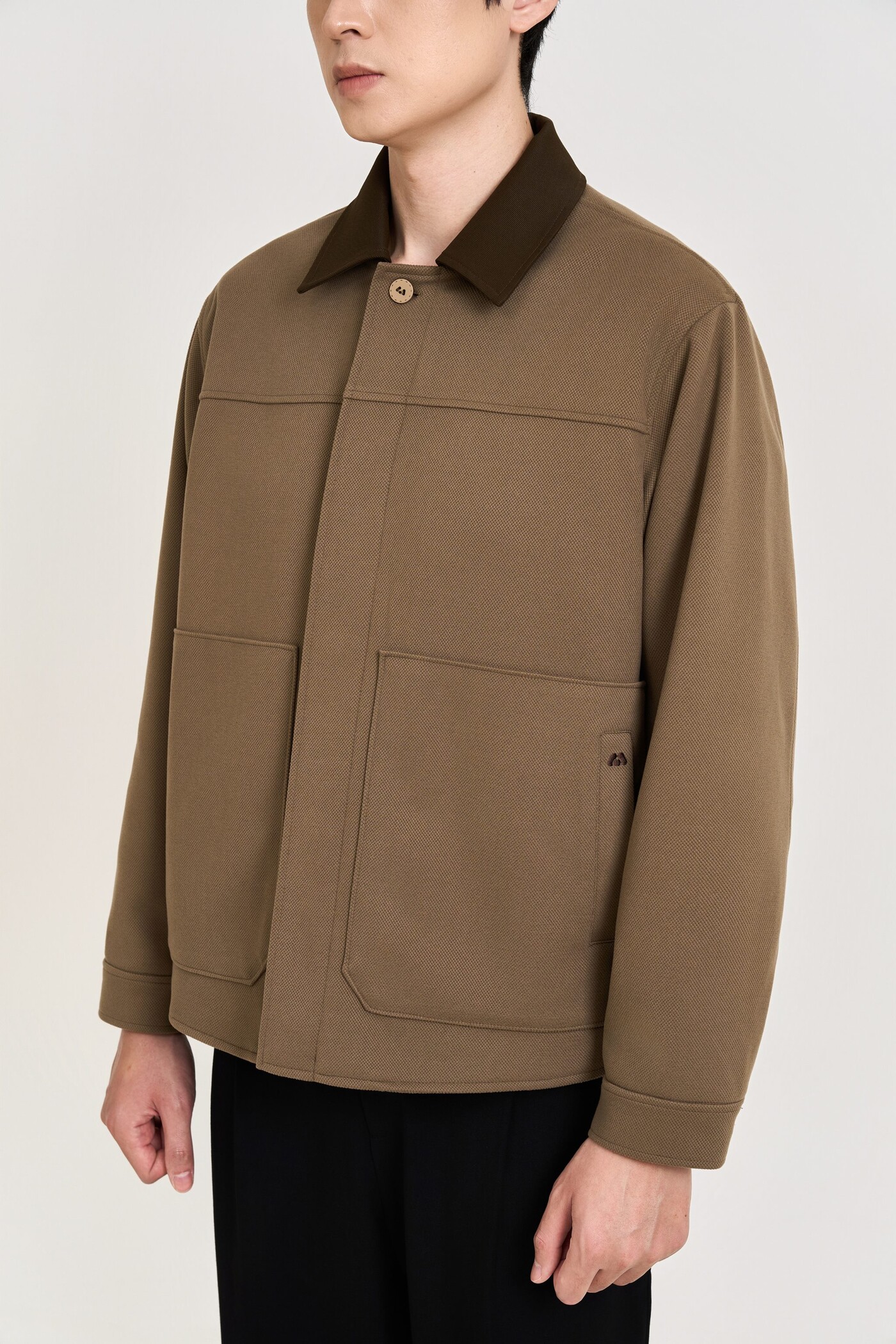 Áo khoác brown Minimal