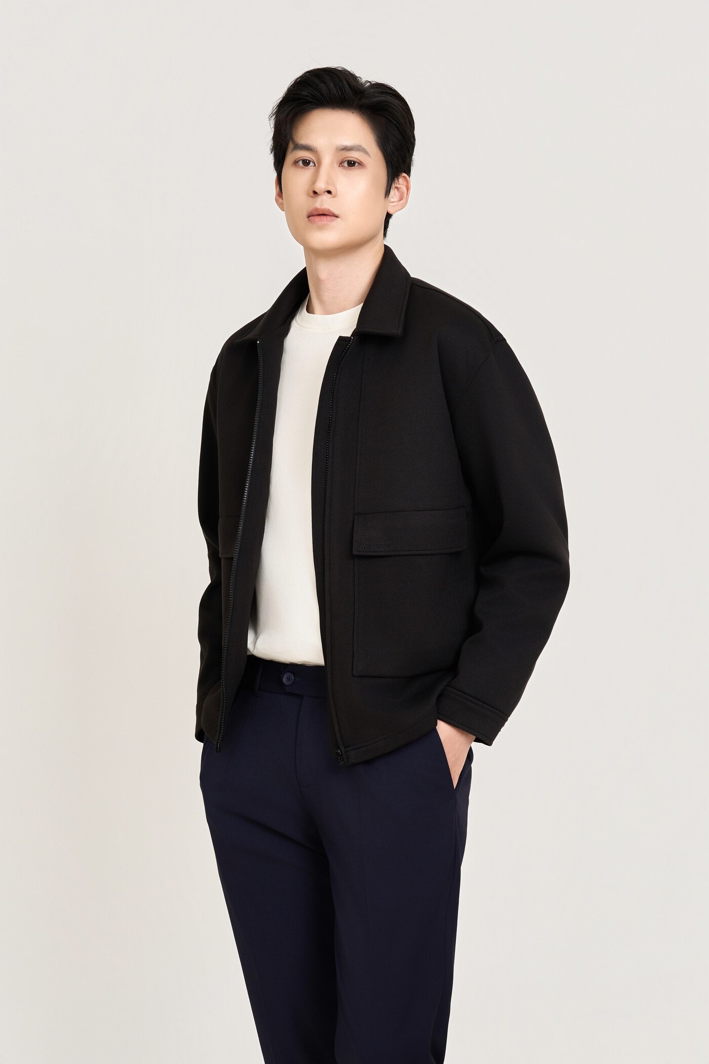 Áo khoác dạ black Bro
