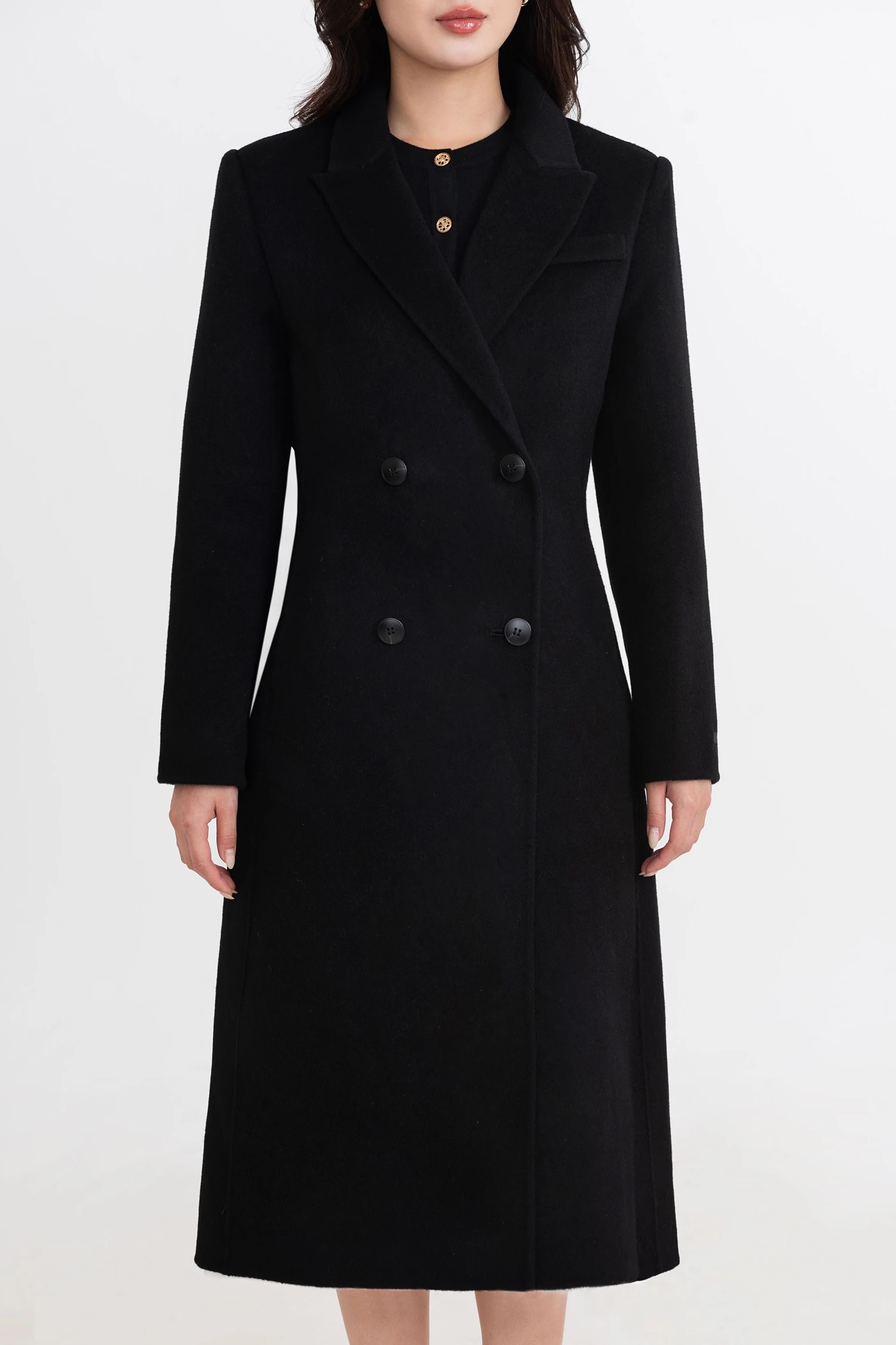 Áo dạ lông cừu Wool Ladie Coat