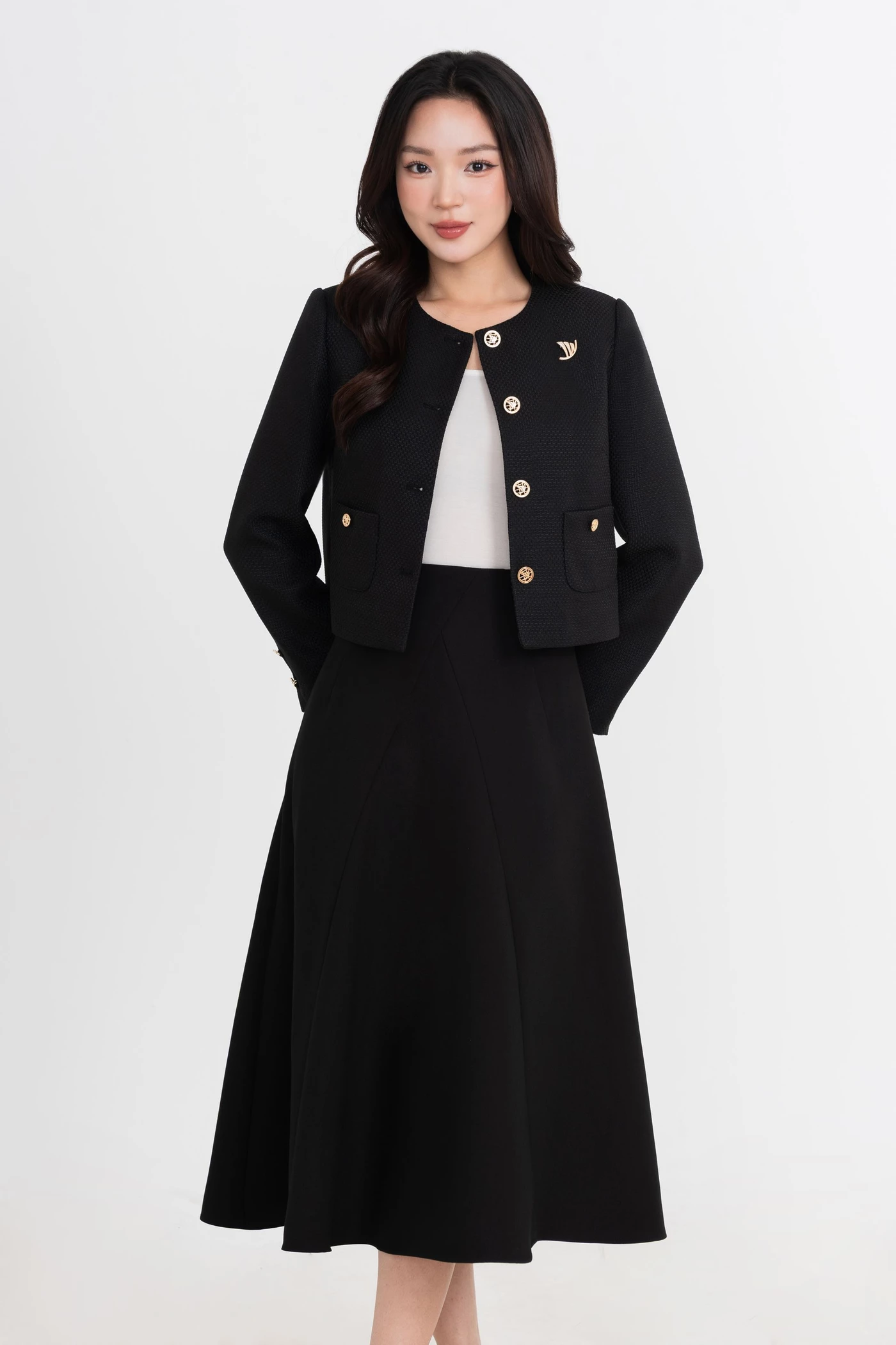 Chân váy xếp ly Tuytsi