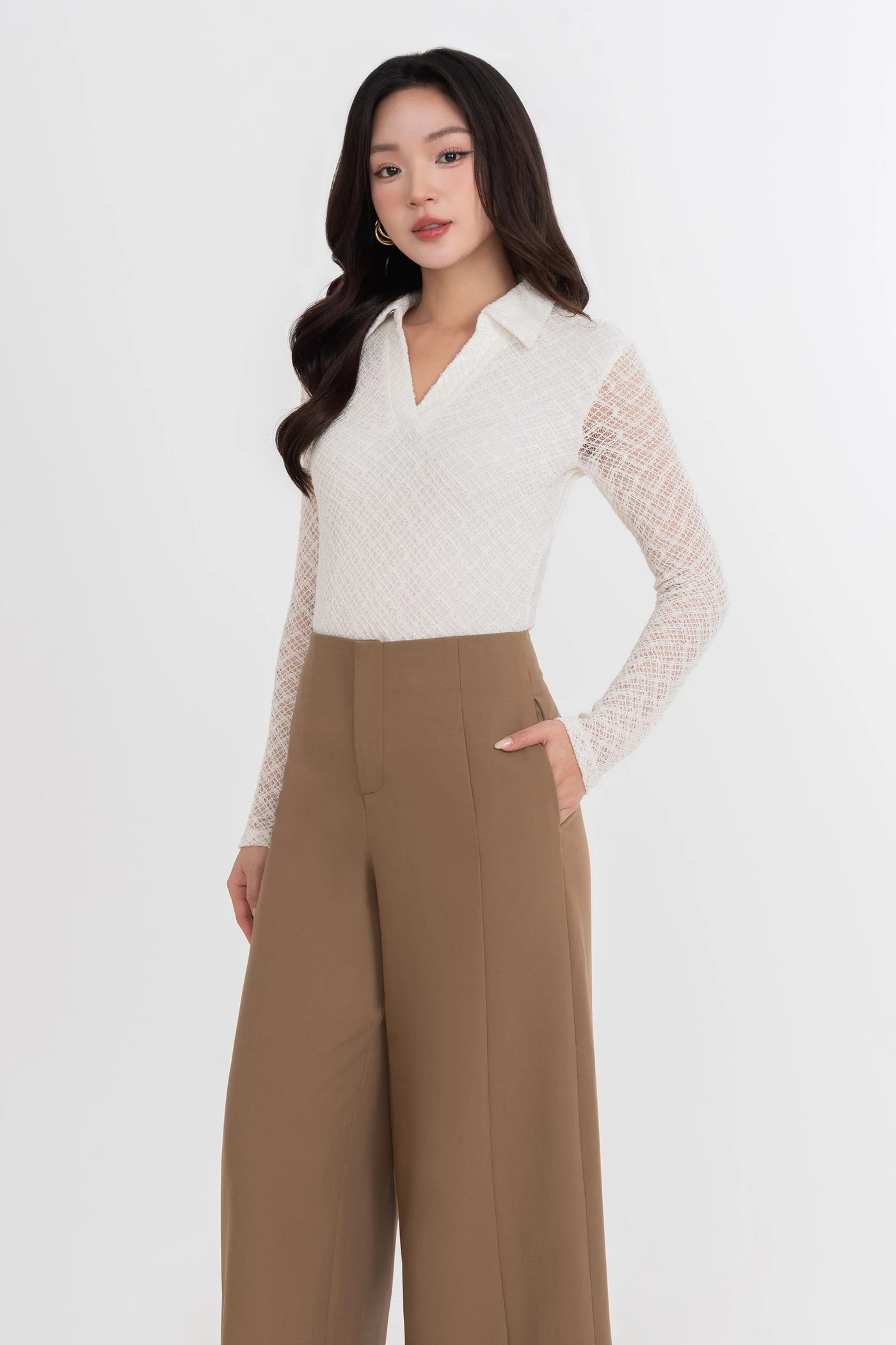 Quần dài ống suông Tuytsi