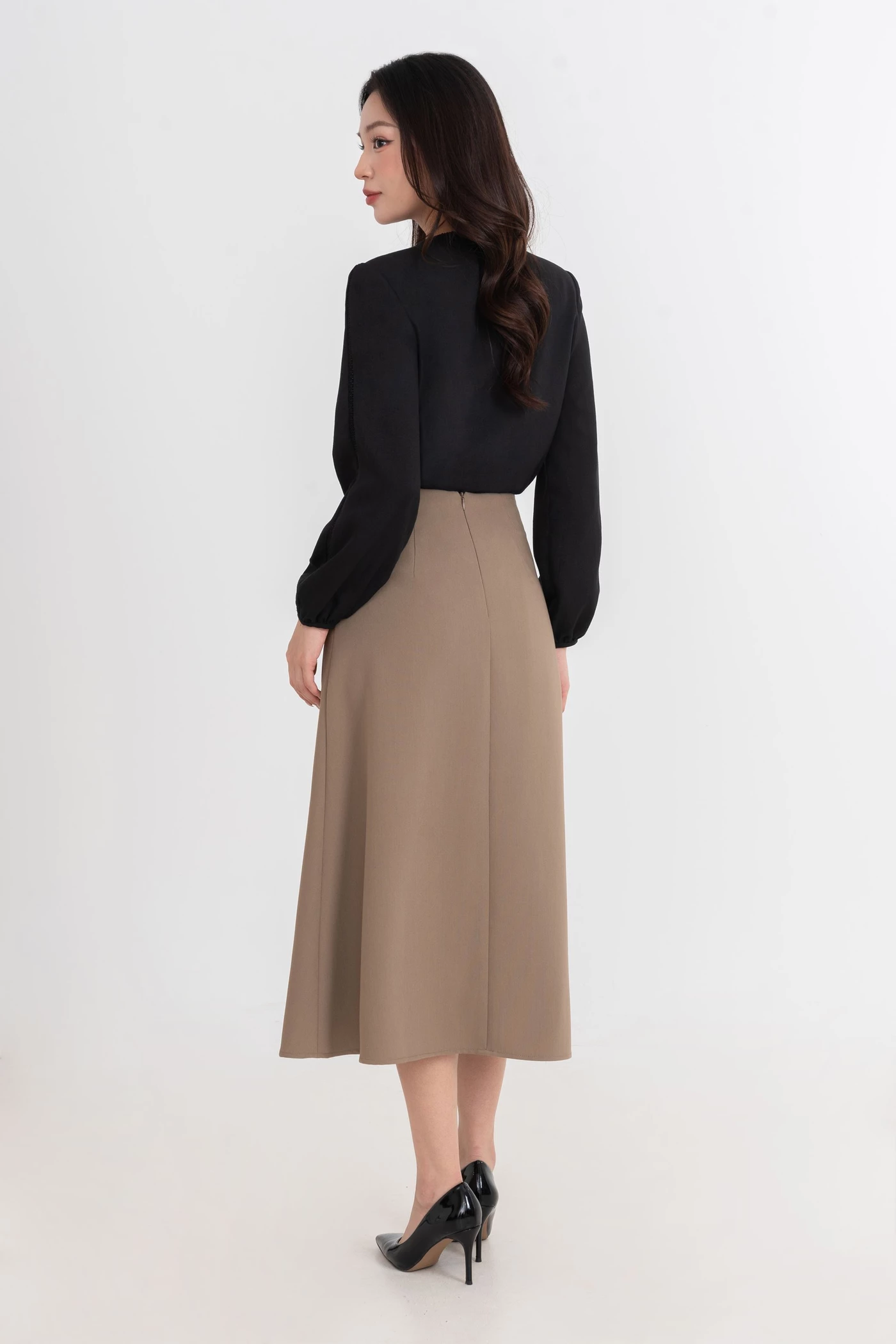 Chân váy xếp ly Tuytsi