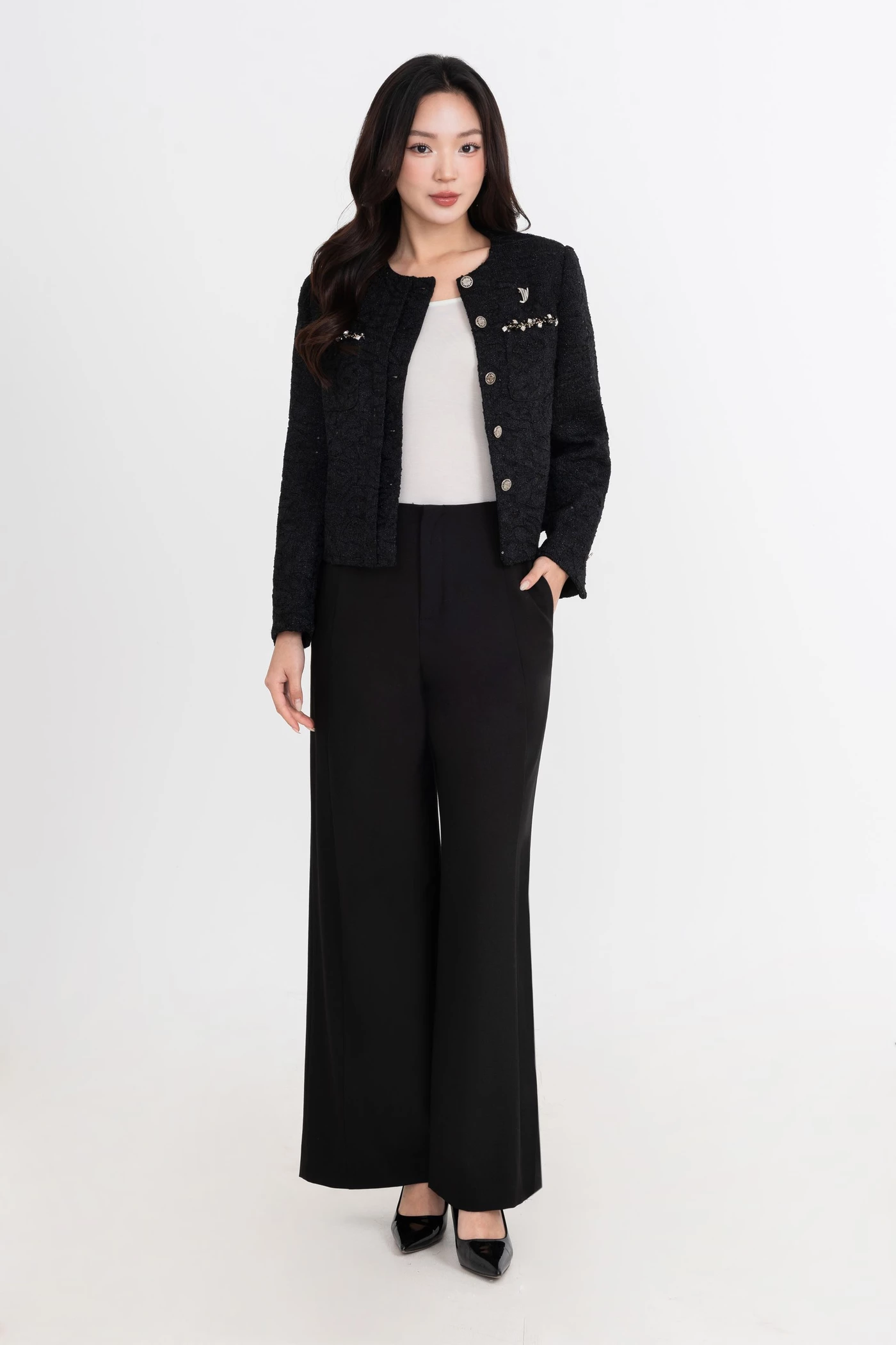 Quần dài ống suông Tuytsi