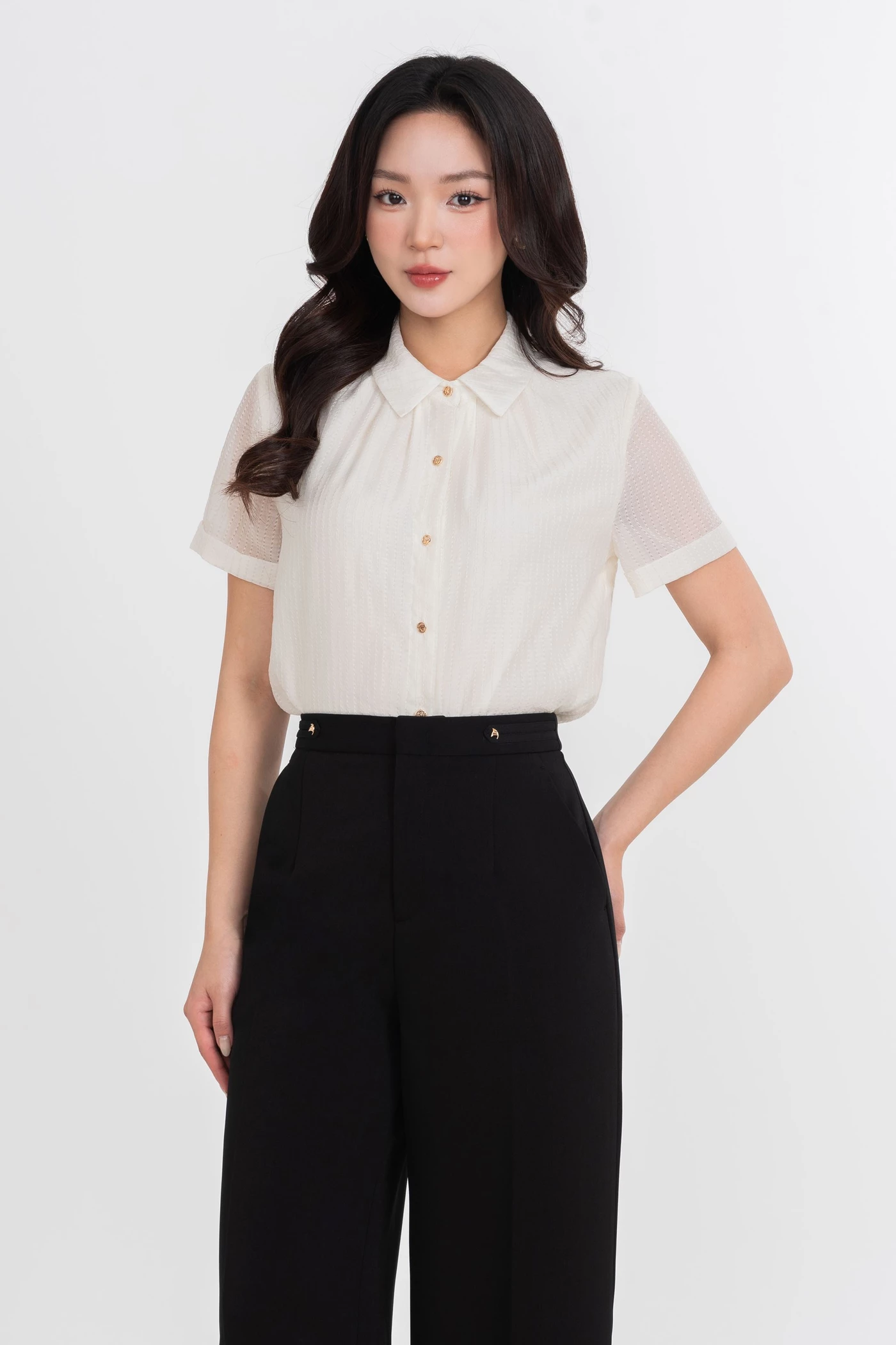 Quần suông trơn Tailored