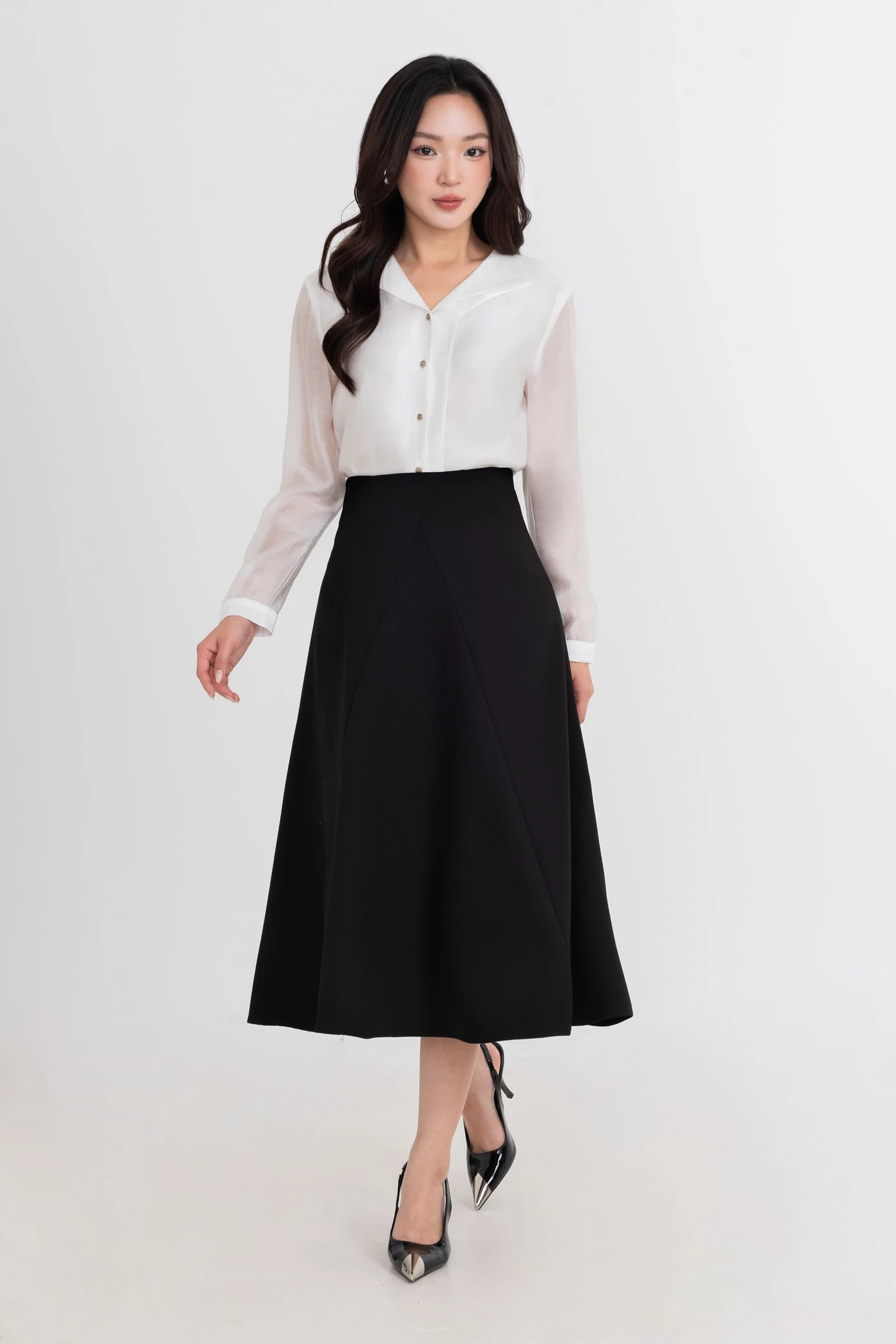 Chân váy xếp ly Tuytsi