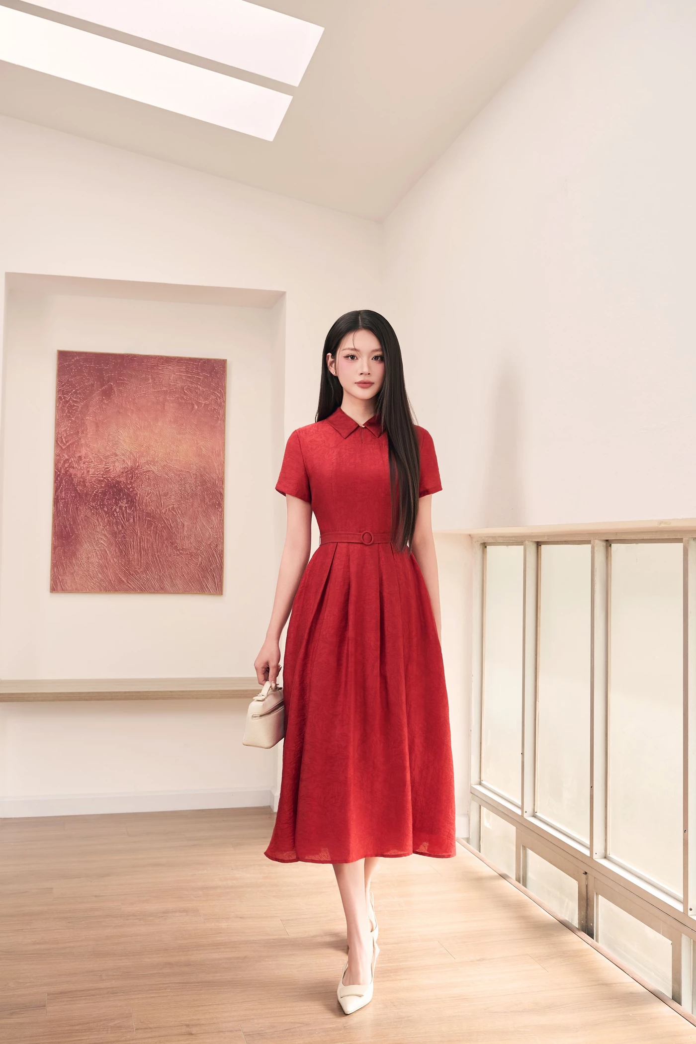 Uban Passion Dress - Đầm lụa cổ đức