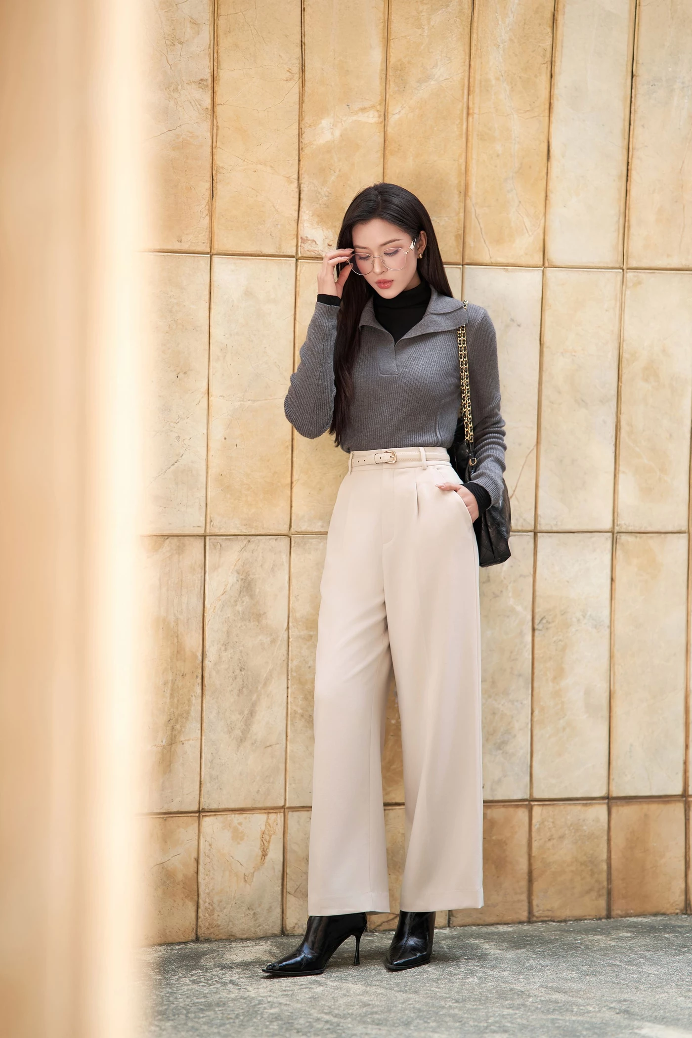 Quần ống suông Sophia Elegance