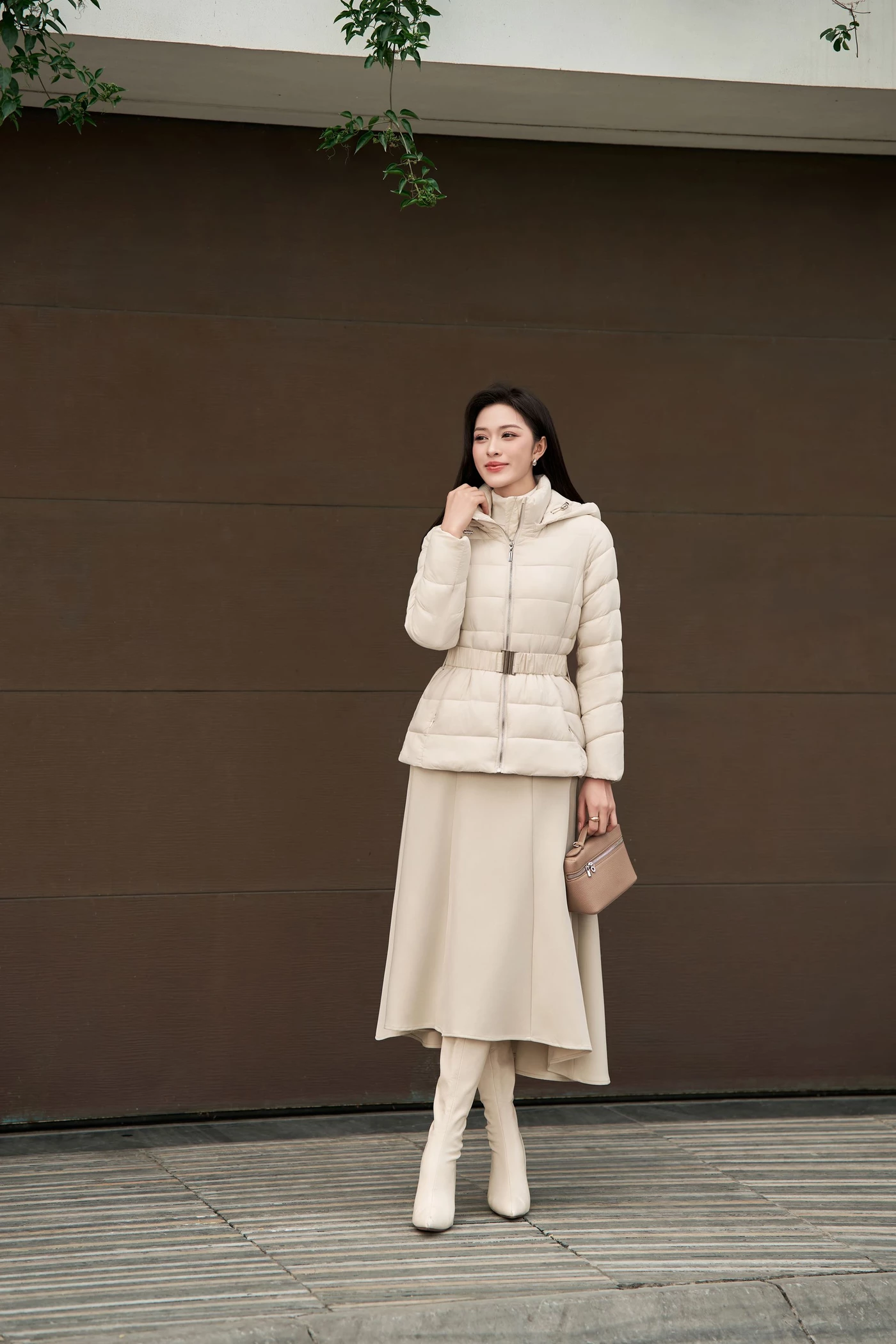 Chân váy xòe Midi Tuytsi