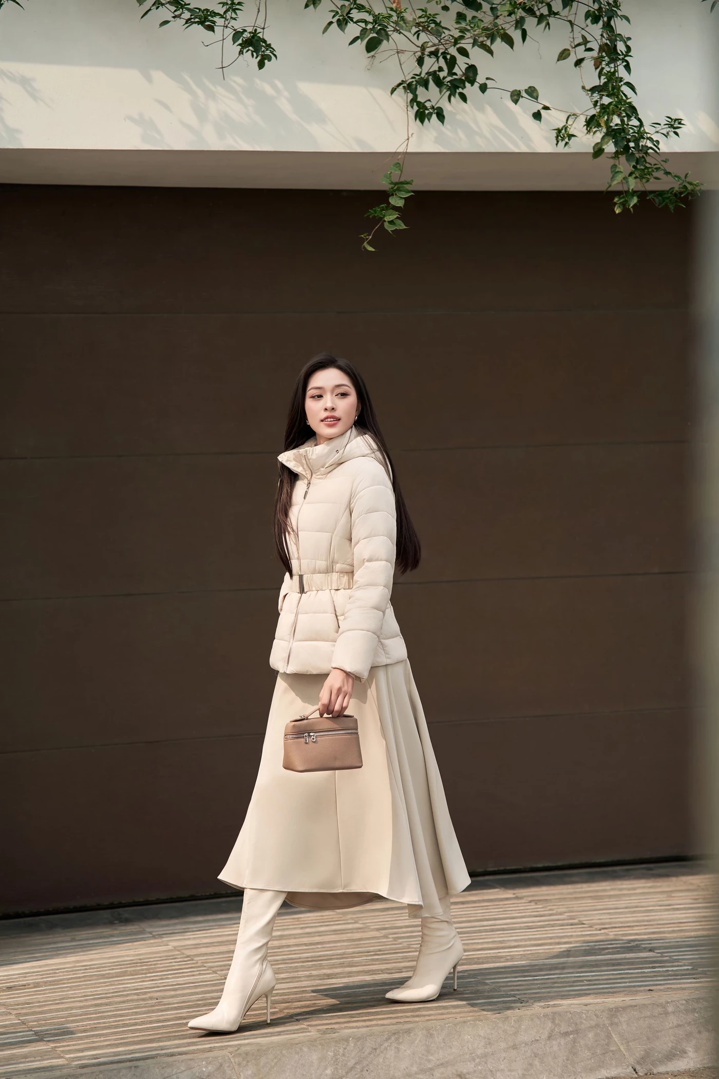 Chân váy xòe Midi Tuytsi