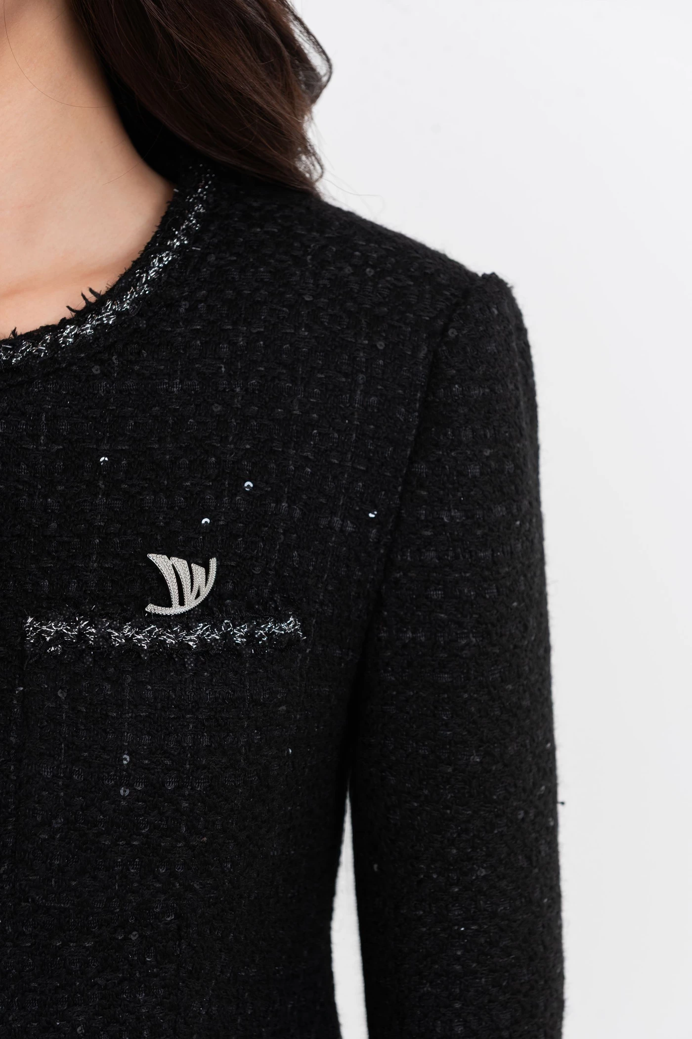 Áo khoác Tweed Parisienne