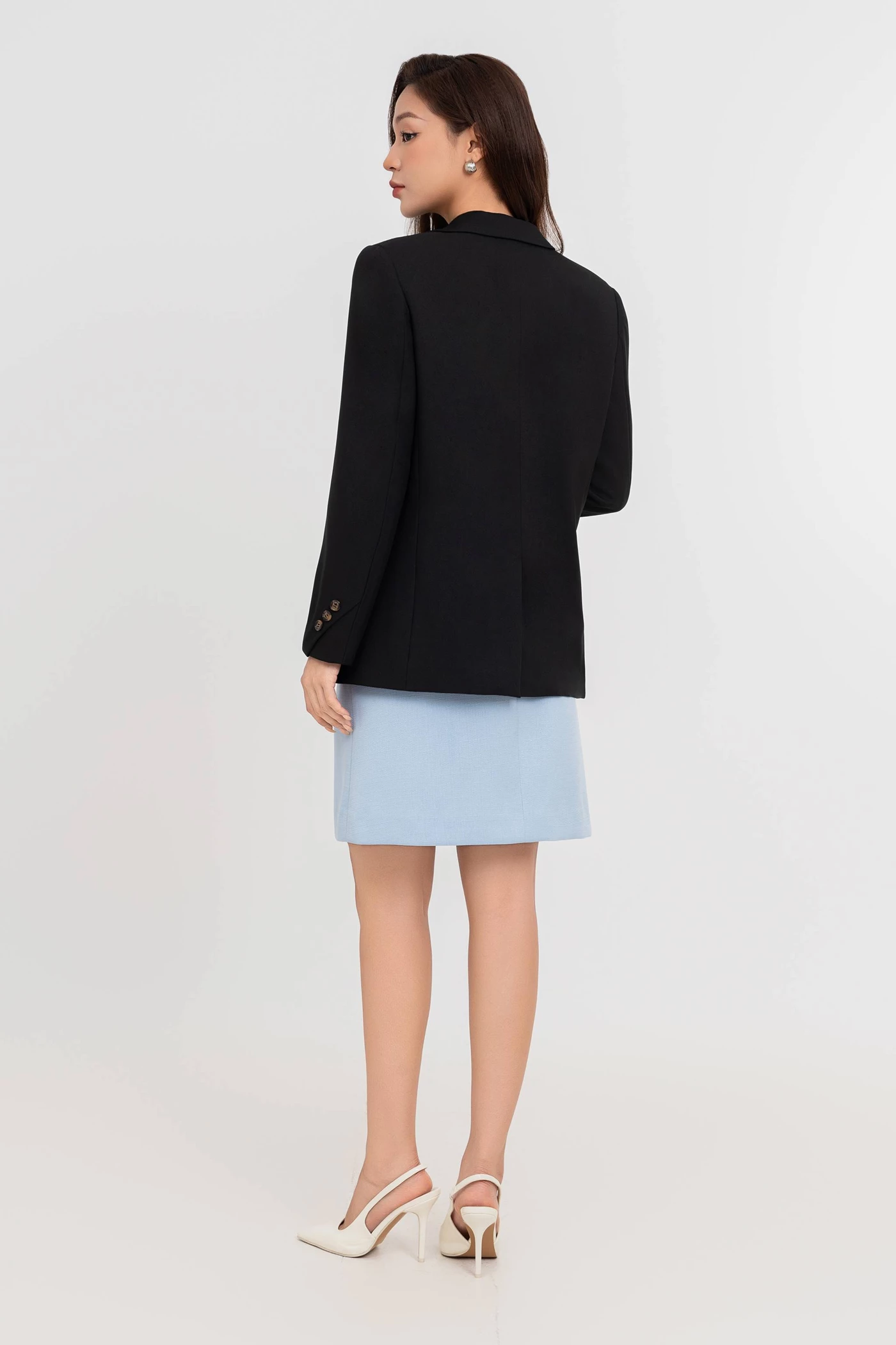 Áo Blazer suông Savage