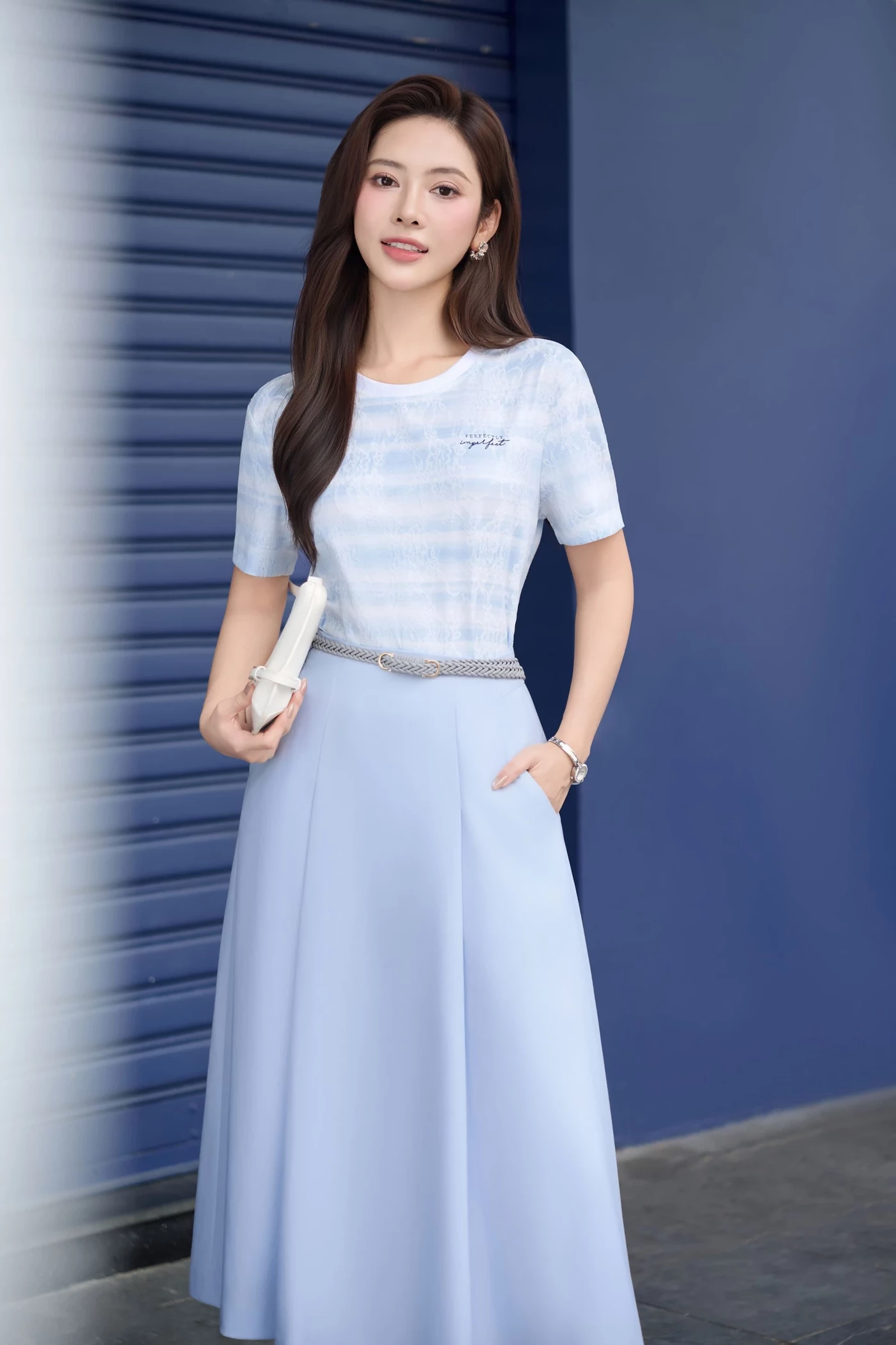 Áo thun Pastel Printed