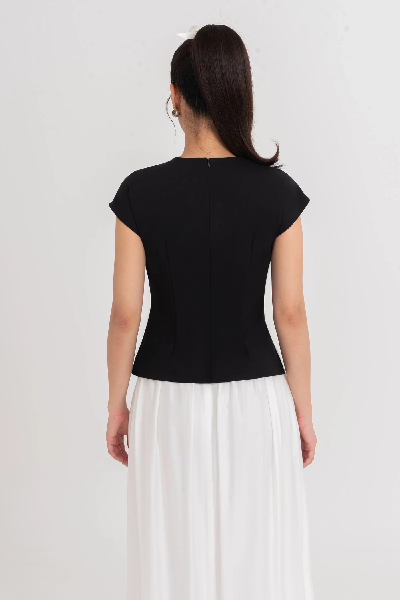 Áo ôm Khaki Charm Top